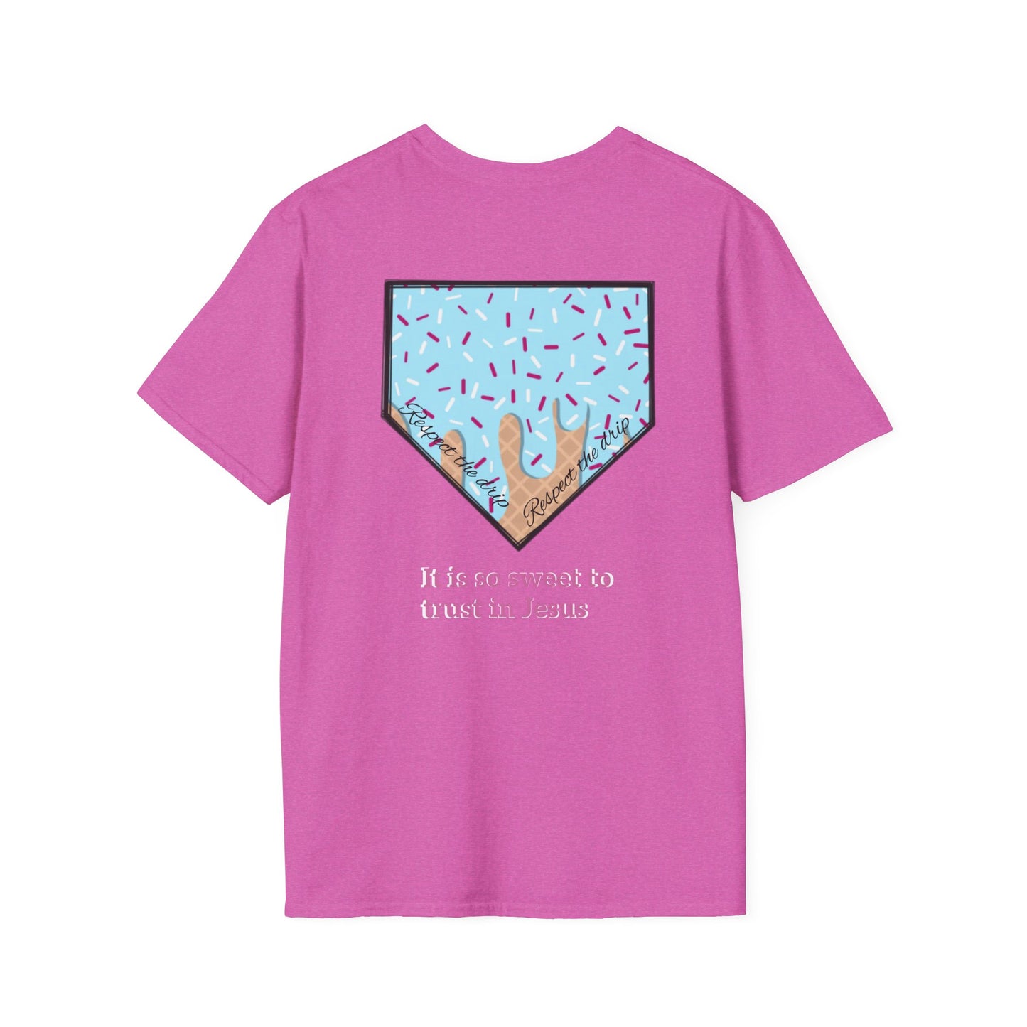 Faith-Inspired Unisex Softstyle T-Shirt - Perfect for Casual Wear, Gifts, Church, and Celebrations