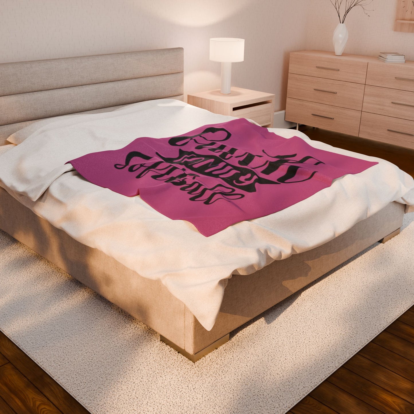 Faith Family Softball Plush Blanket - Cozy Gift for Sports Lovers, Family Gatherings, Softball Season, Relaxation, Home Decor
