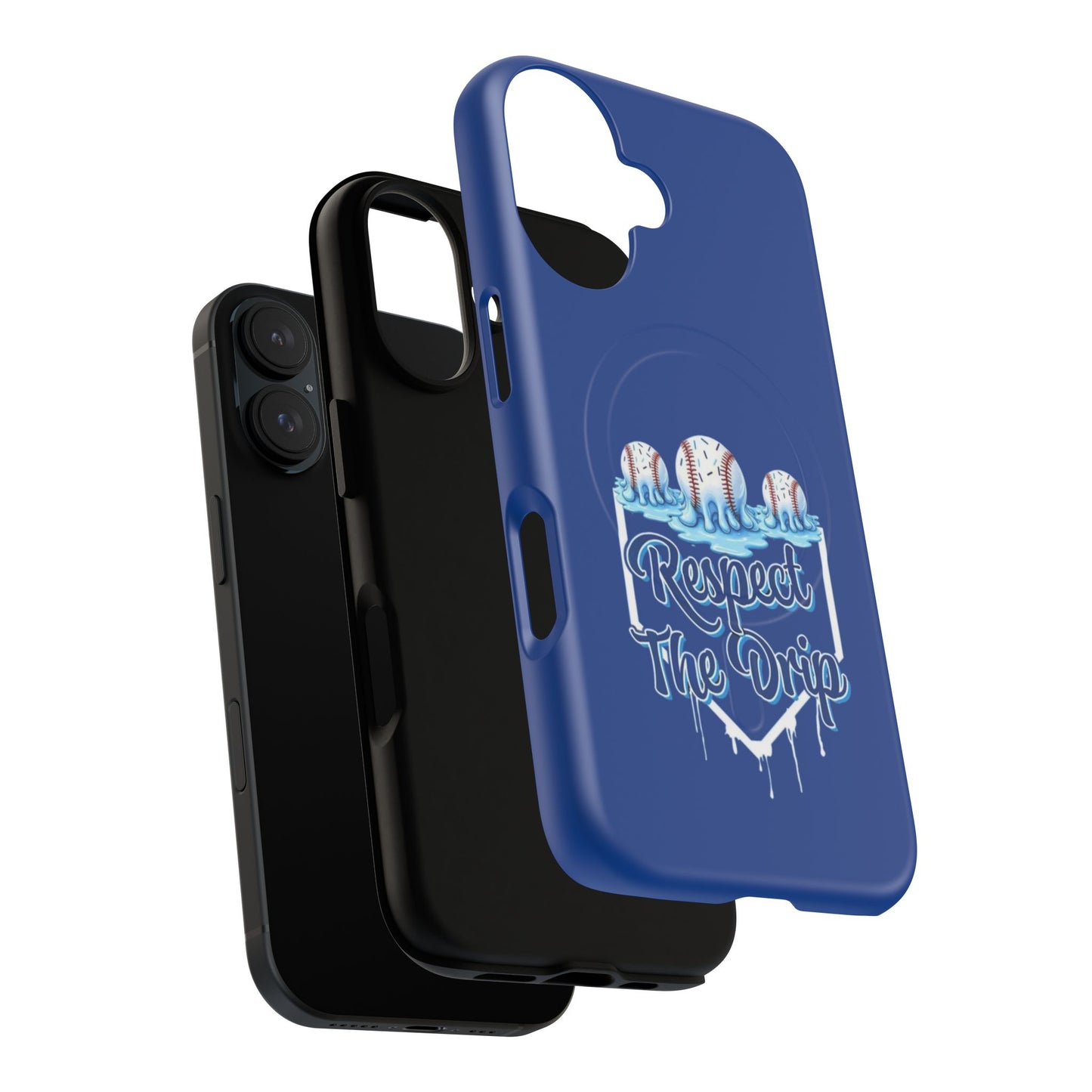 Tough Magnetic Phone Case - "Respect The Drip" Design, Stylish Protection, Gift for Phone Lovers, Cool Tech Accessory, Unique Birthday Gift