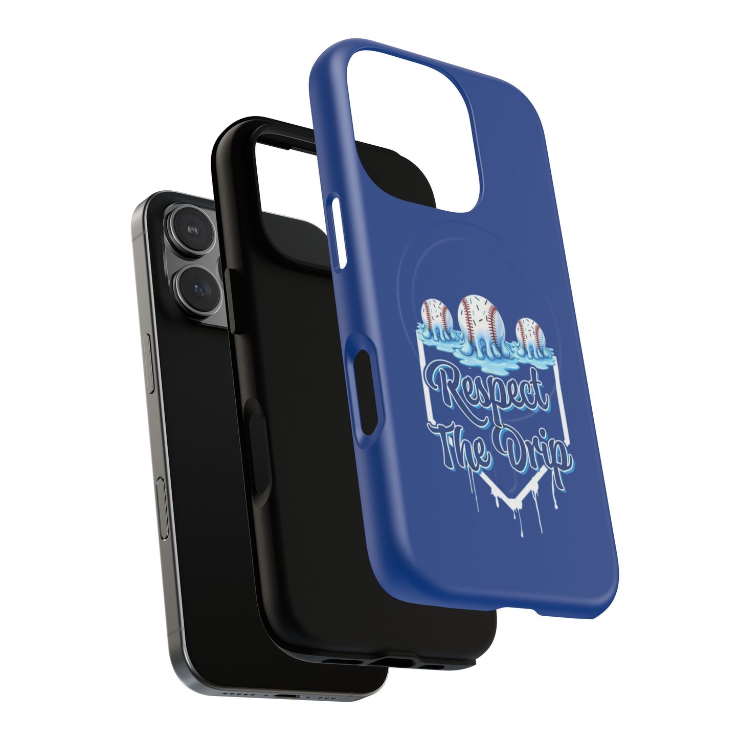 Tough Magnetic Phone Case - "Respect The Drip" Design, Stylish Protection, Gift for Phone Lovers, Cool Tech Accessory, Unique Birthday Gift