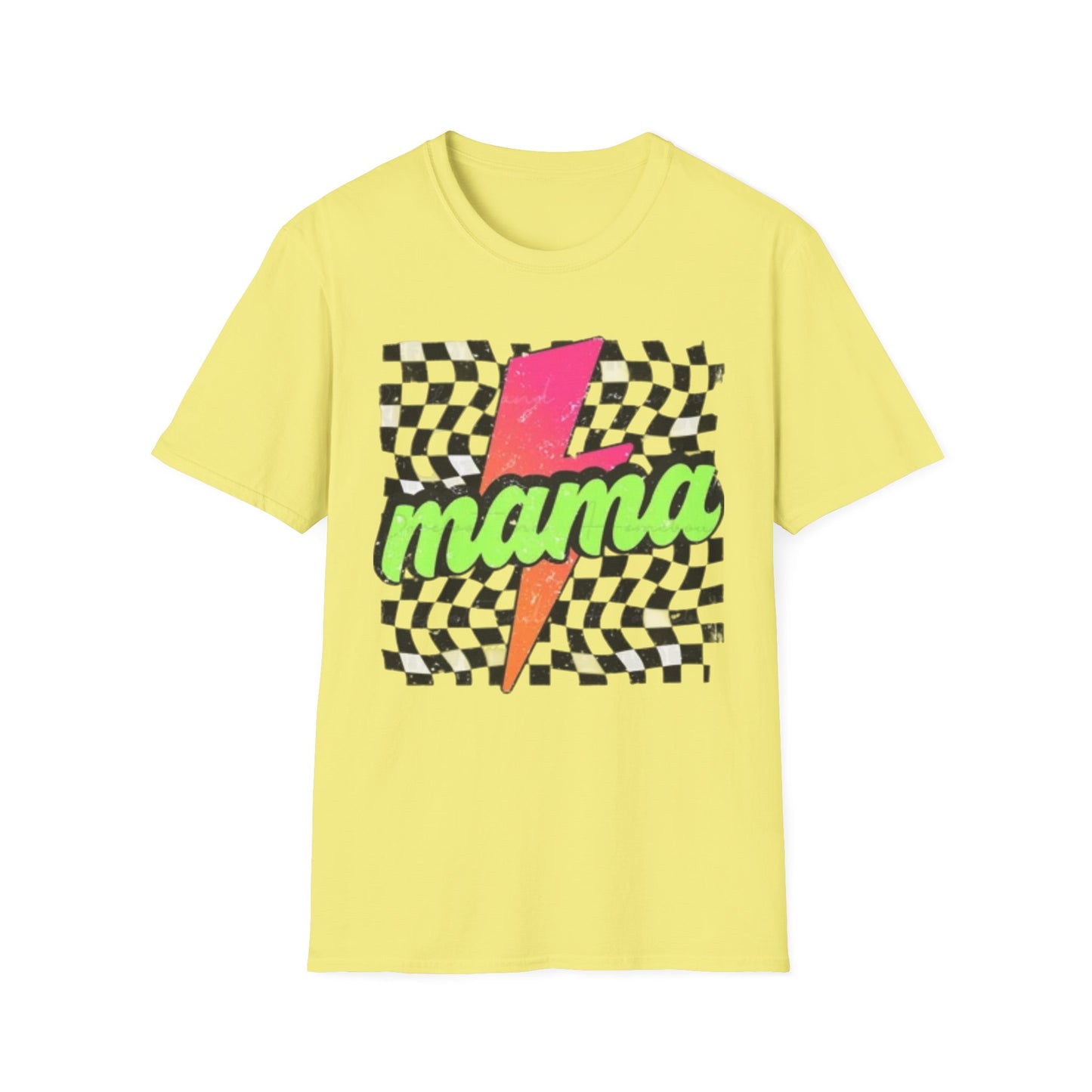 Colorful Mama Graphic T-Shirt, Trendy Gift for Moms, Casual Wear, Summer Outfit, Fun Birthday Present, Mother's Day Gift