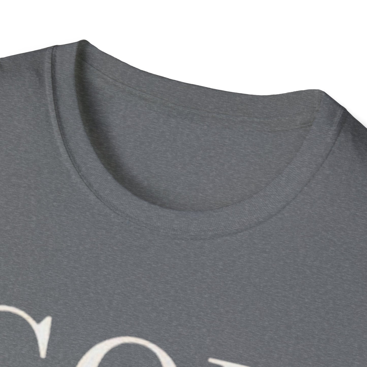 God Family Football Unisex Softstyle T-Shirt | Family Game Day Tee, Sporty Gift, Everyday Comfort, Fall Sportswear, Faith-Inspired Apparel