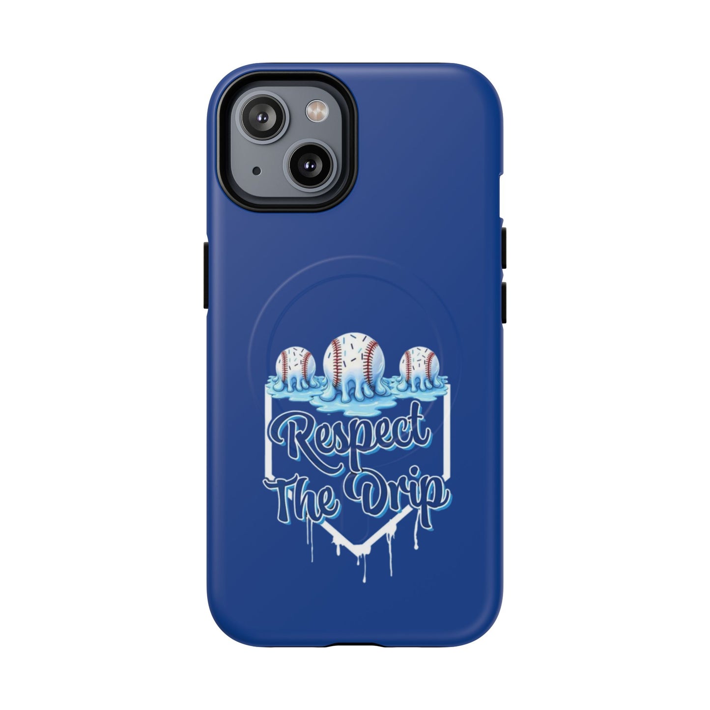 Tough Magnetic Phone Case - "Respect The Drip" Design, Stylish Protection, Gift for Phone Lovers, Cool Tech Accessory, Unique Birthday Gift