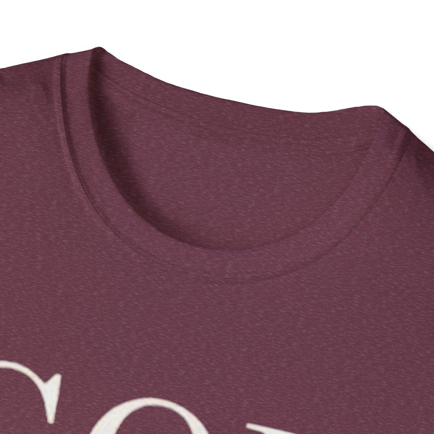 God Family Football Unisex Softstyle T-Shirt | Family Game Day Tee, Sporty Gift, Everyday Comfort, Fall Sportswear, Faith-Inspired Apparel