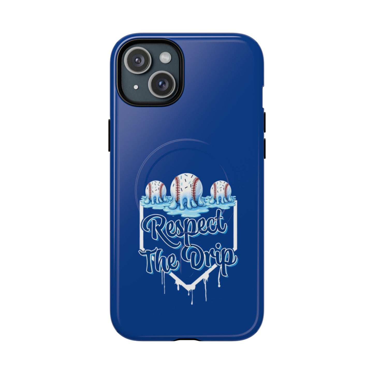 Tough Magnetic Phone Case - "Respect The Drip" Design, Stylish Protection, Gift for Phone Lovers, Cool Tech Accessory, Unique Birthday Gift