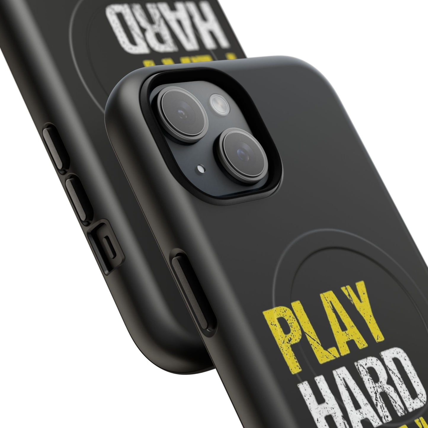 Tough Magnetic Phone Case, Play Hard Pray Harder, Durable Protection, Gifts for Gamers, Sports Enthusiasts, Everyday Use