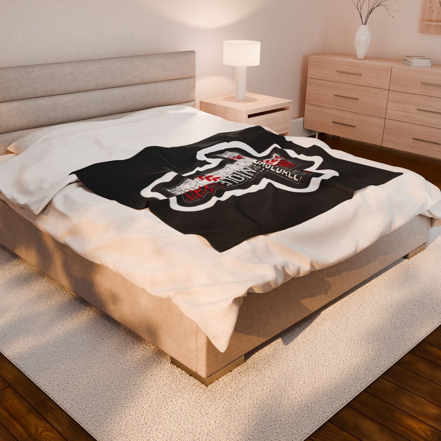 Baseball & Faith Plush Blanket, Soft Throw for Sports Lovers, Cozy Gift for Athletes, Home Decor, Religious Inspire