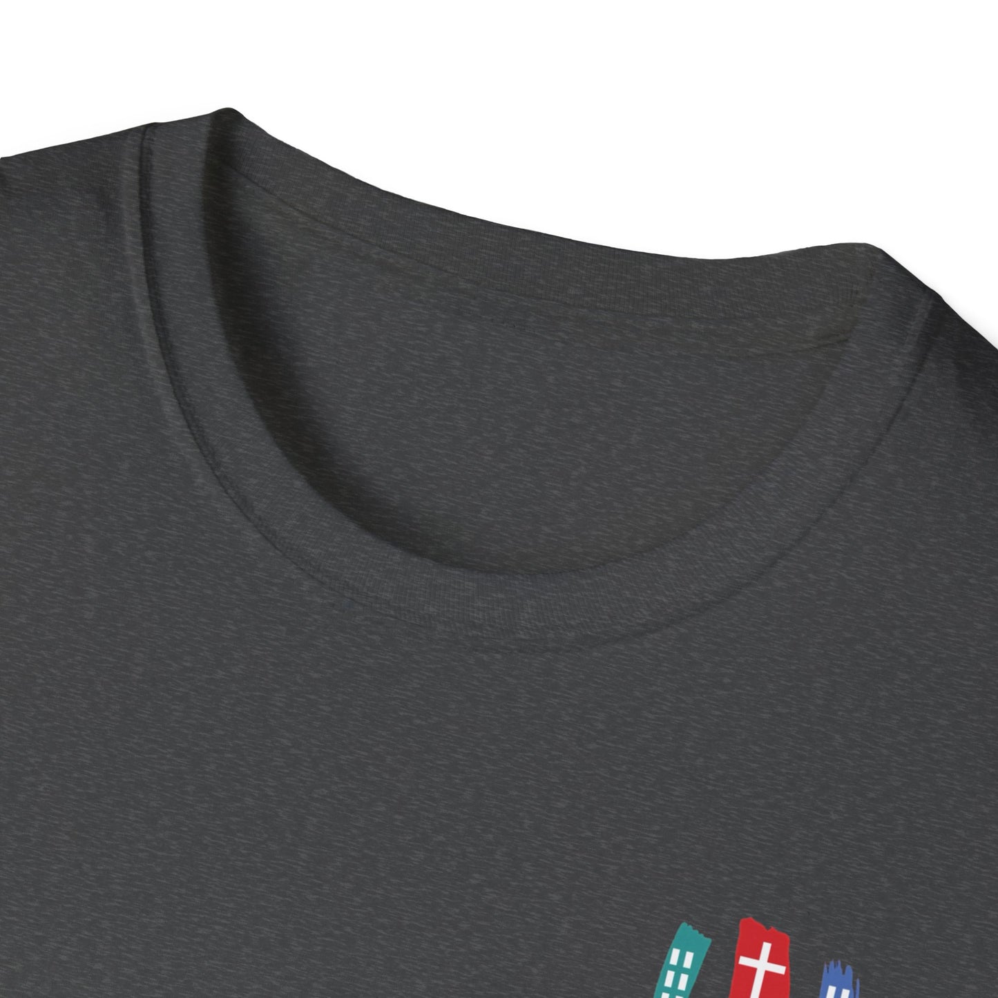 Christian Athelete T-Shirt, Inspirational Tee, Unisex Softstyle Shirt, Sports Motivational Top, Faith and Competition Apparel