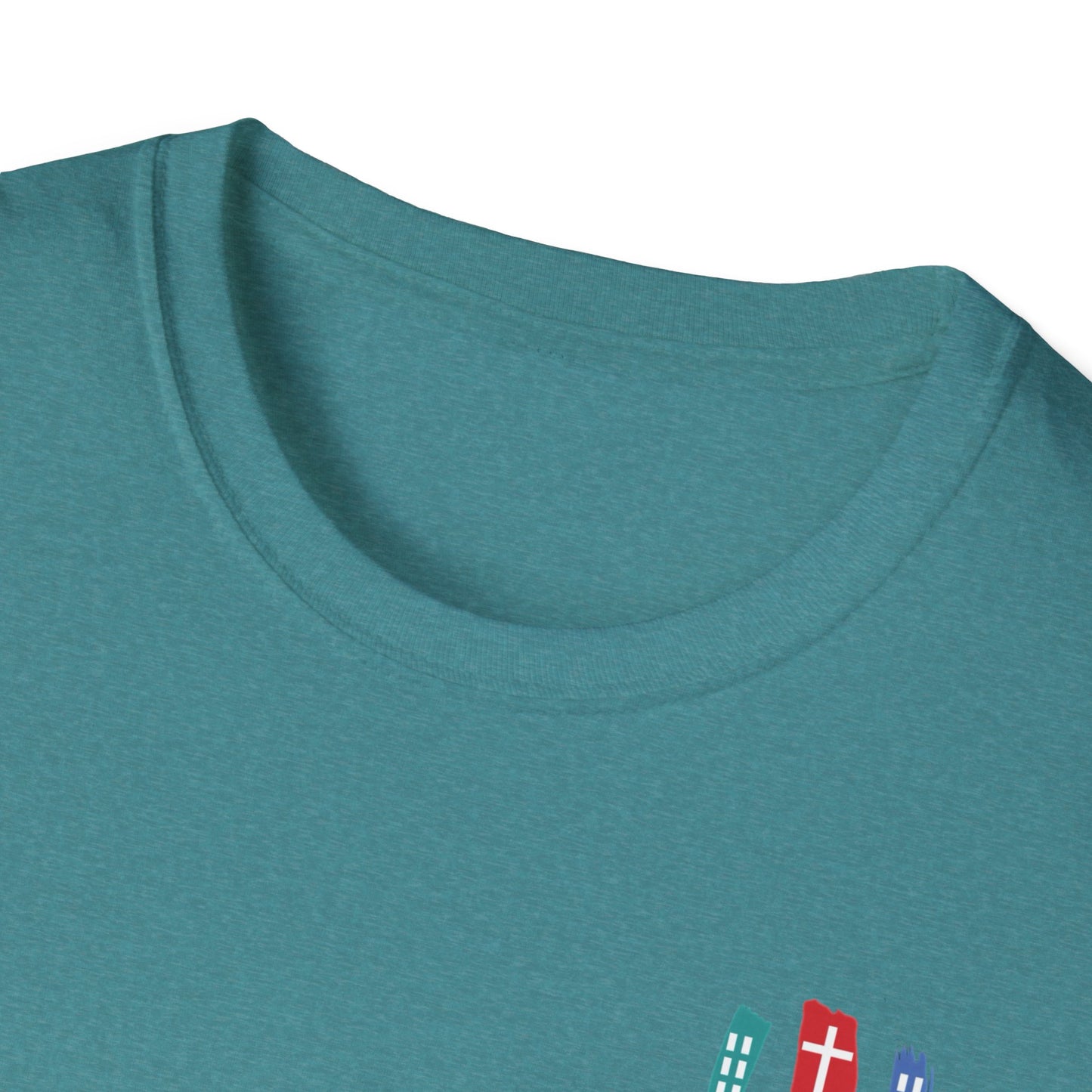 Faith-Inspired Unisex T-Shirt, Inspirational Slogan Tee, Christian Graphic Shirt, Casual Faith Wear, Unique Gift for Believers