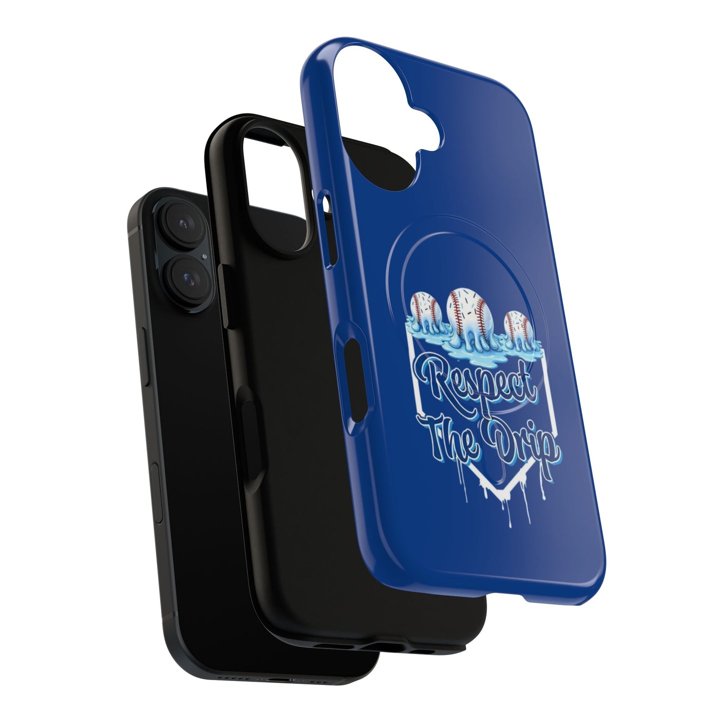 Tough Magnetic Phone Case - "Respect The Drip" Design, Stylish Protection, Gift for Phone Lovers, Cool Tech Accessory, Unique Birthday Gift