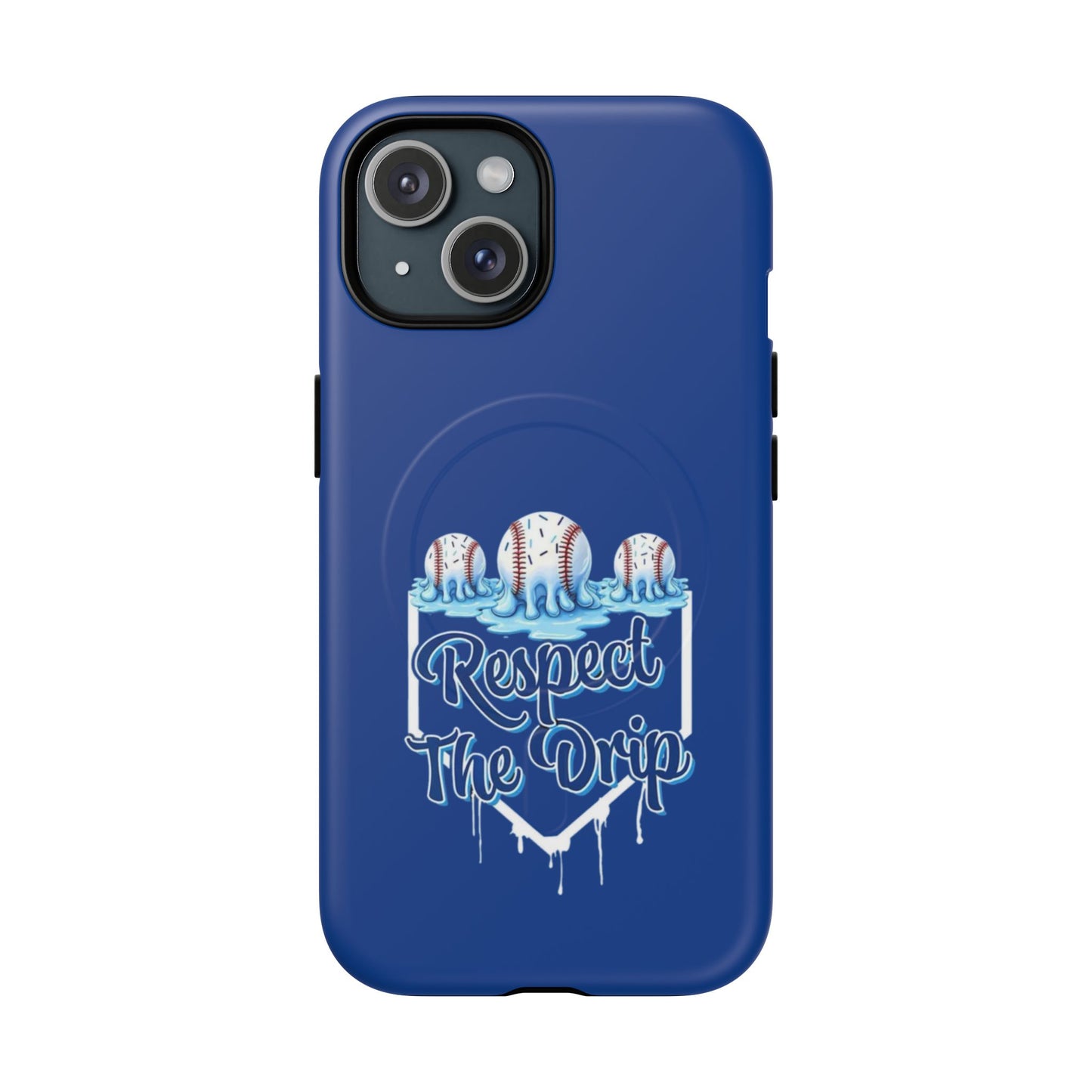 Tough Magnetic Phone Case - "Respect The Drip" Design, Stylish Protection, Gift for Phone Lovers, Cool Tech Accessory, Unique Birthday Gift