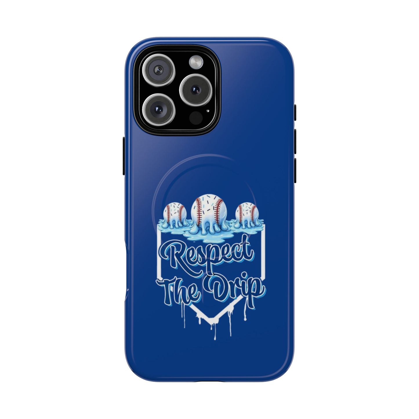 Tough Magnetic Phone Case - "Respect The Drip" Design, Stylish Protection, Gift for Phone Lovers, Cool Tech Accessory, Unique Birthday Gift