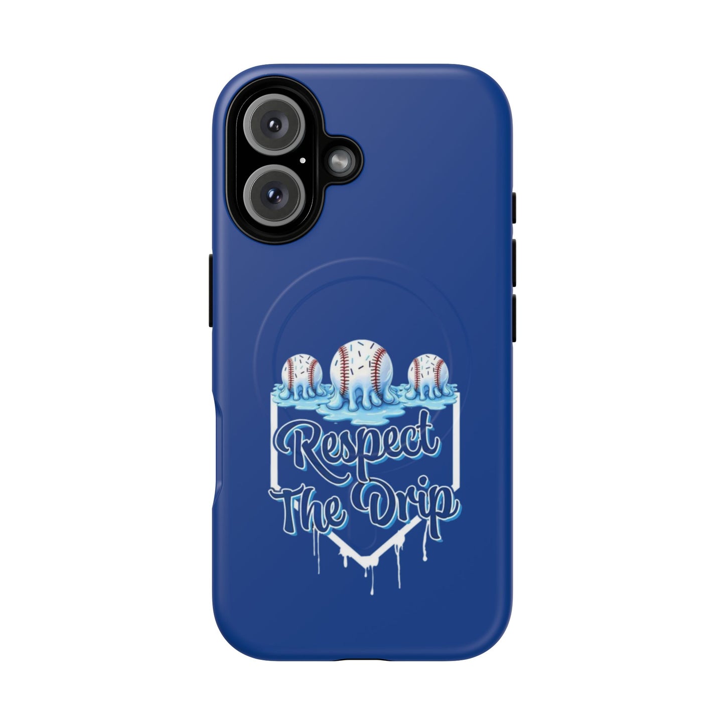 Tough Magnetic Phone Case - "Respect The Drip" Design, Stylish Protection, Gift for Phone Lovers, Cool Tech Accessory, Unique Birthday Gift