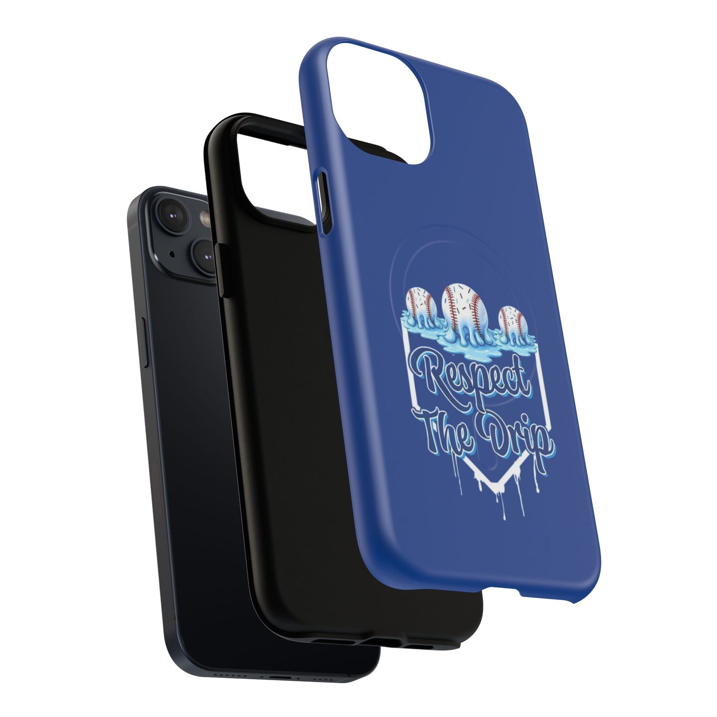 Tough Magnetic Phone Case - "Respect The Drip" Design, Stylish Protection, Gift for Phone Lovers, Cool Tech Accessory, Unique Birthday Gift