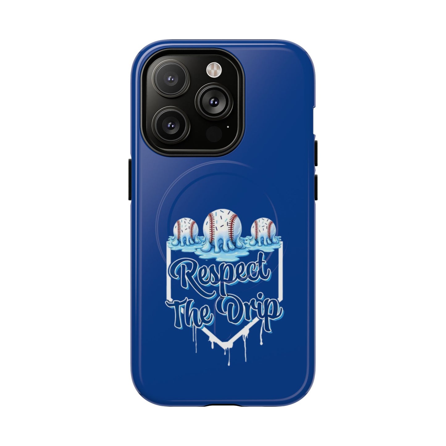 Tough Magnetic Phone Case - "Respect The Drip" Design, Stylish Protection, Gift for Phone Lovers, Cool Tech Accessory, Unique Birthday Gift
