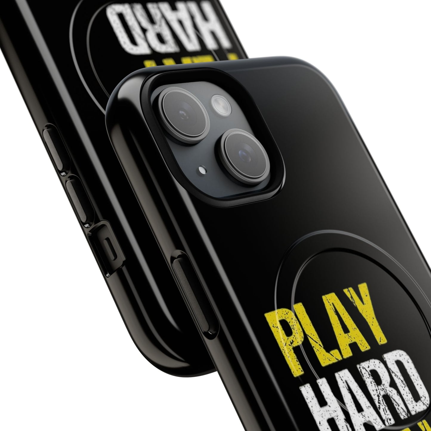 Tough Magnetic Phone Case, Play Hard Pray Harder, Durable Protection, Gifts for Gamers, Sports Enthusiasts, Everyday Use