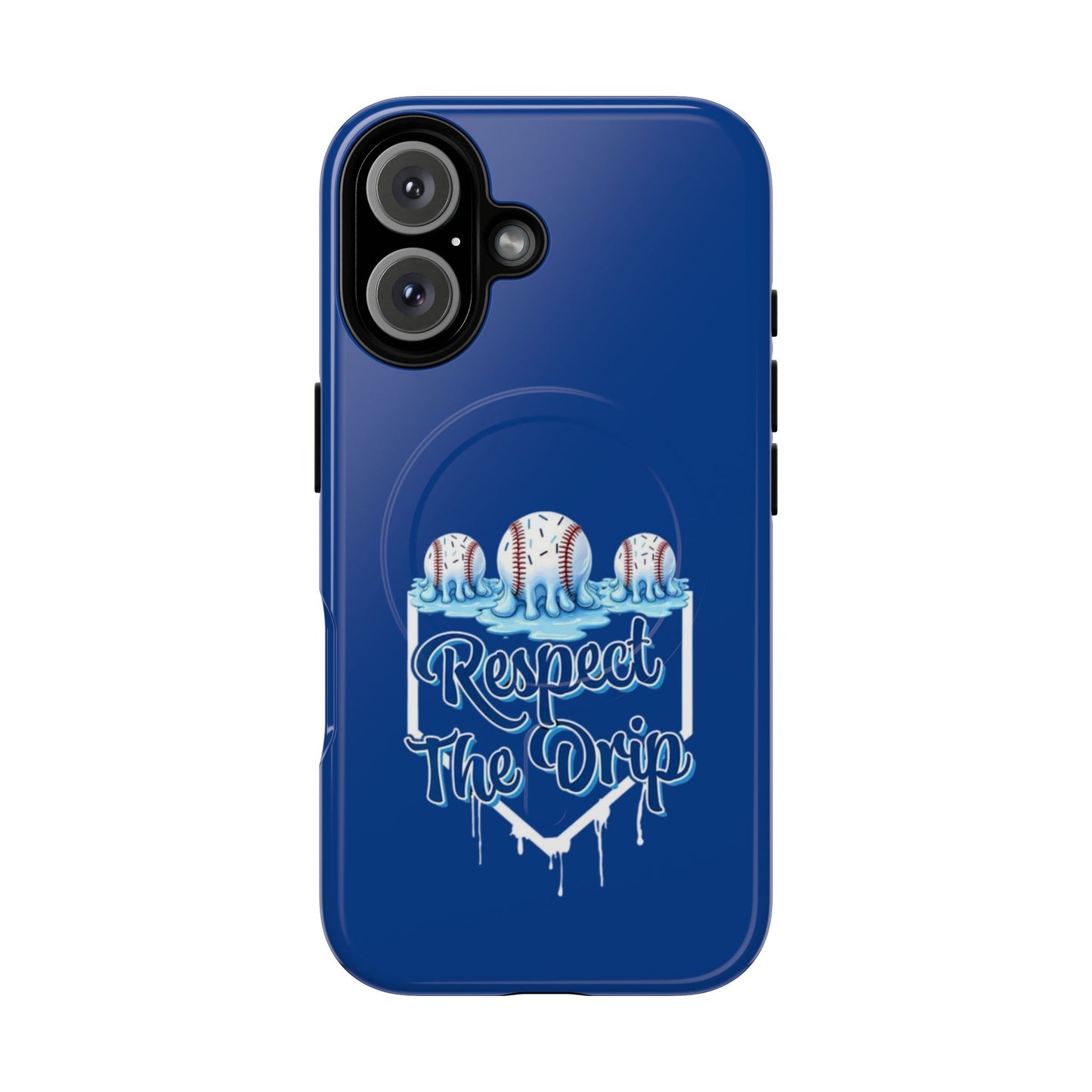 Tough Magnetic Phone Case - "Respect The Drip" Design, Stylish Protection, Gift for Phone Lovers, Cool Tech Accessory, Unique Birthday Gift