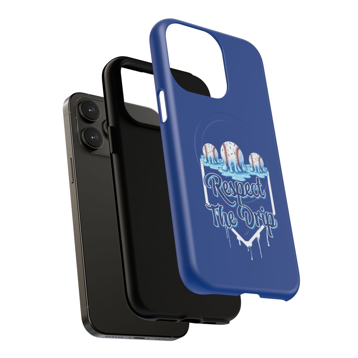 Tough Magnetic Phone Case - "Respect The Drip" Design, Stylish Protection, Gift for Phone Lovers, Cool Tech Accessory, Unique Birthday Gift