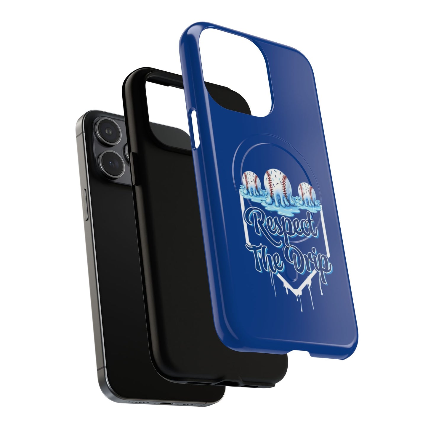 Tough Magnetic Phone Case - "Respect The Drip" Design, Stylish Protection, Gift for Phone Lovers, Cool Tech Accessory, Unique Birthday Gift