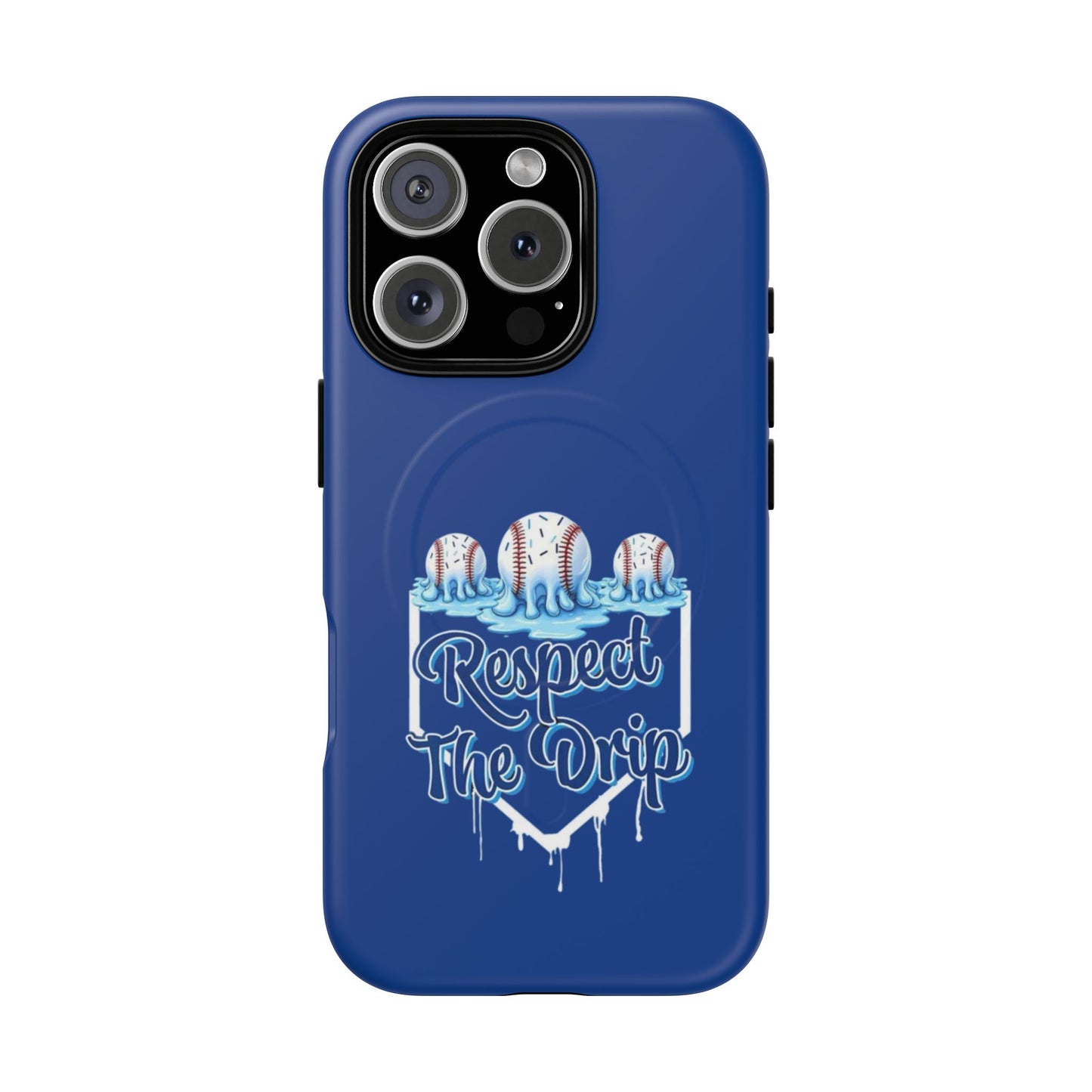 Tough Magnetic Phone Case - "Respect The Drip" Design, Stylish Protection, Gift for Phone Lovers, Cool Tech Accessory, Unique Birthday Gift