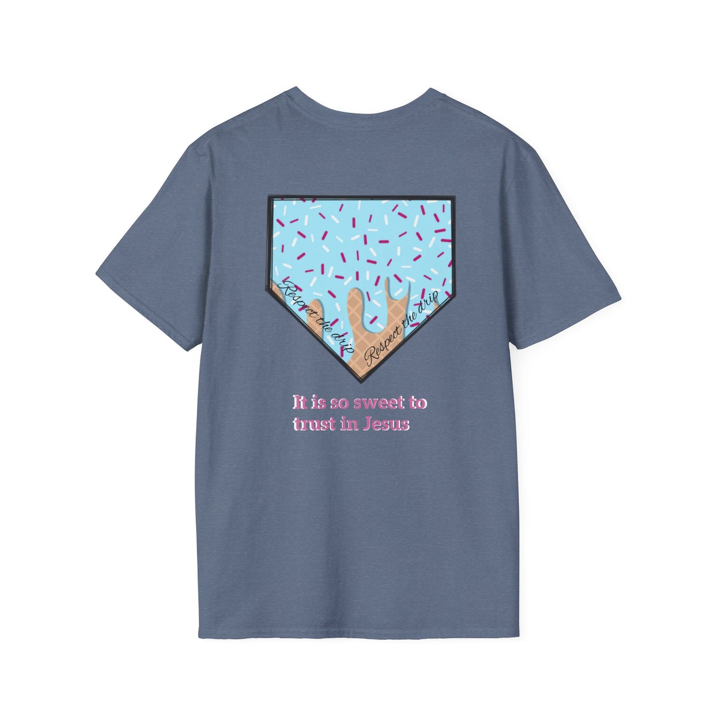 Faith-Inspired Unisex Softstyle T-Shirt - Perfect for Casual Wear, Gifts, Church, and Celebrations