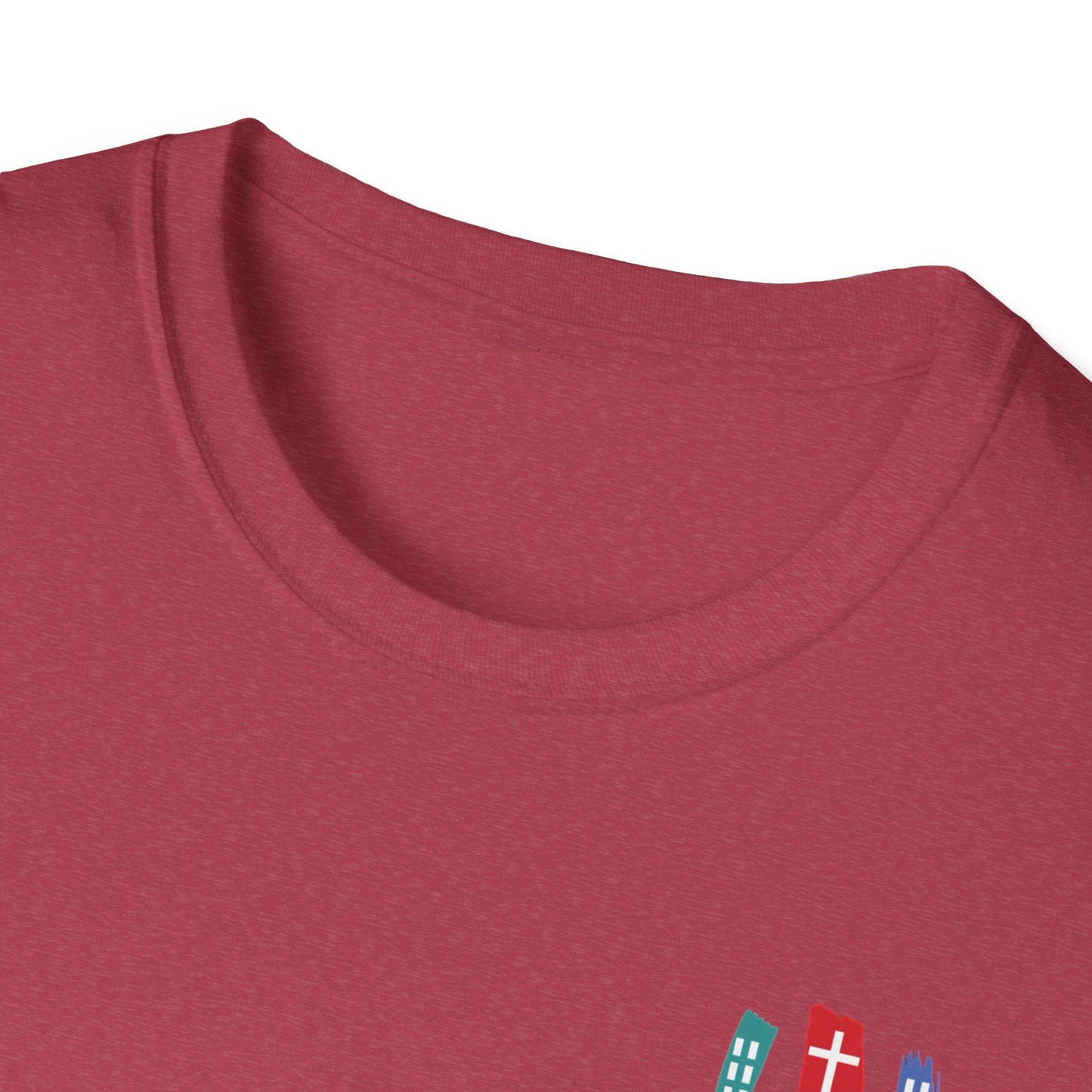 Christian Athelete T-Shirt, Inspirational Tee, Unisex Softstyle Shirt, Sports Motivational Top, Faith and Competition Apparel
