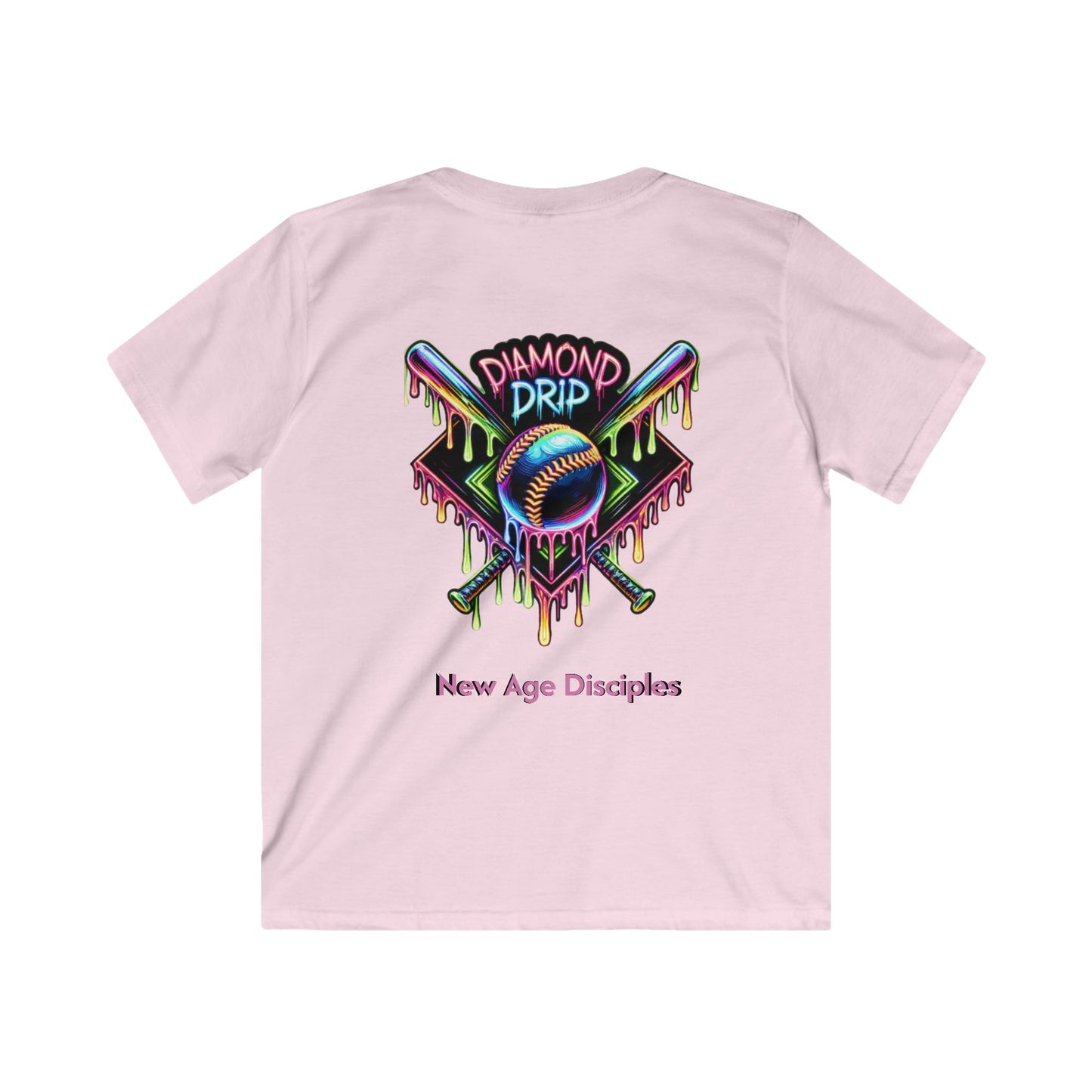 Youth Graphic Tee for Sporty Kids, Colorful Baseball Shirt, Playful T-Shirt for Birthday, Sports Team Apparel, Unique Gift for Kids