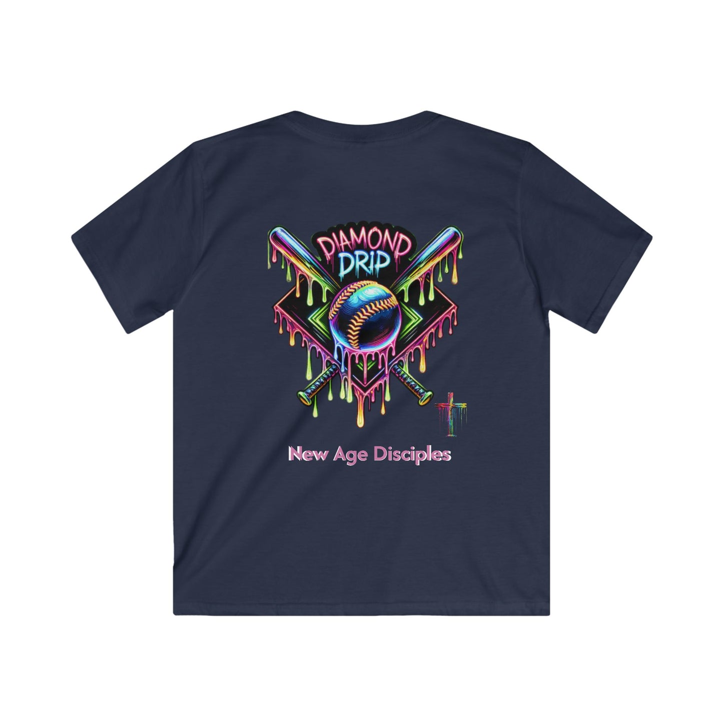 Youth Graphic Tee for Sporty Kids, Colorful Baseball Shirt, Playful T-Shirt for Birthday, Sports Team Apparel, Unique Gift for Kids
