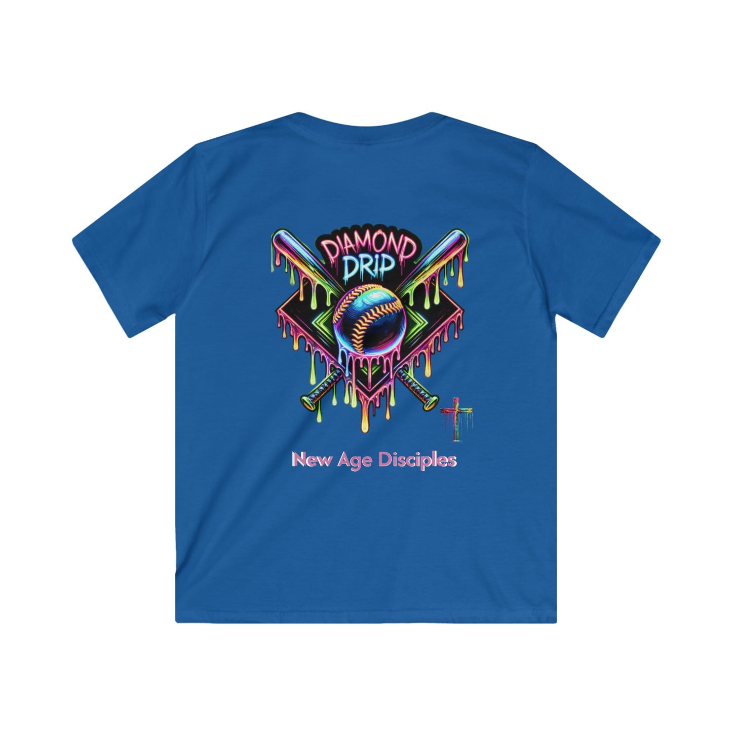 Youth Graphic Tee for Sporty Kids, Colorful Baseball Shirt, Playful T-Shirt for Birthday, Sports Team Apparel, Unique Gift for Kids