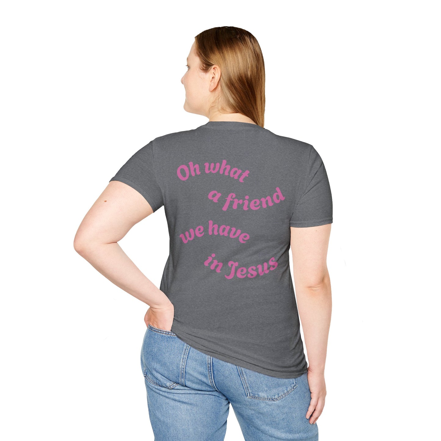 Unisex Inspirational T-Shirt, Christian Apparel, Faith-Based Gift, Casual Wear, Everyday Comfort, Perfect for Church Events