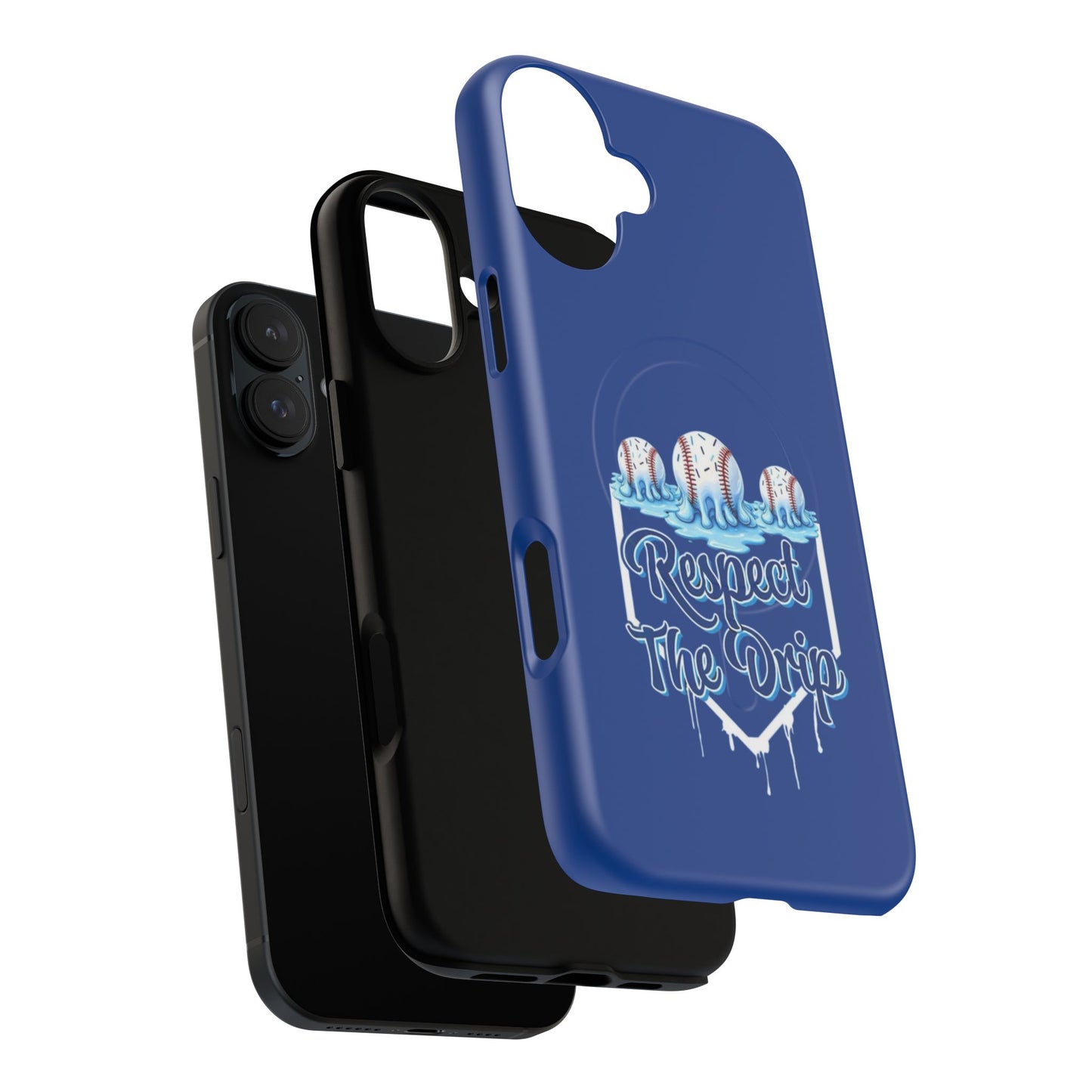 Tough Magnetic Phone Case - "Respect The Drip" Design, Stylish Protection, Gift for Phone Lovers, Cool Tech Accessory, Unique Birthday Gift
