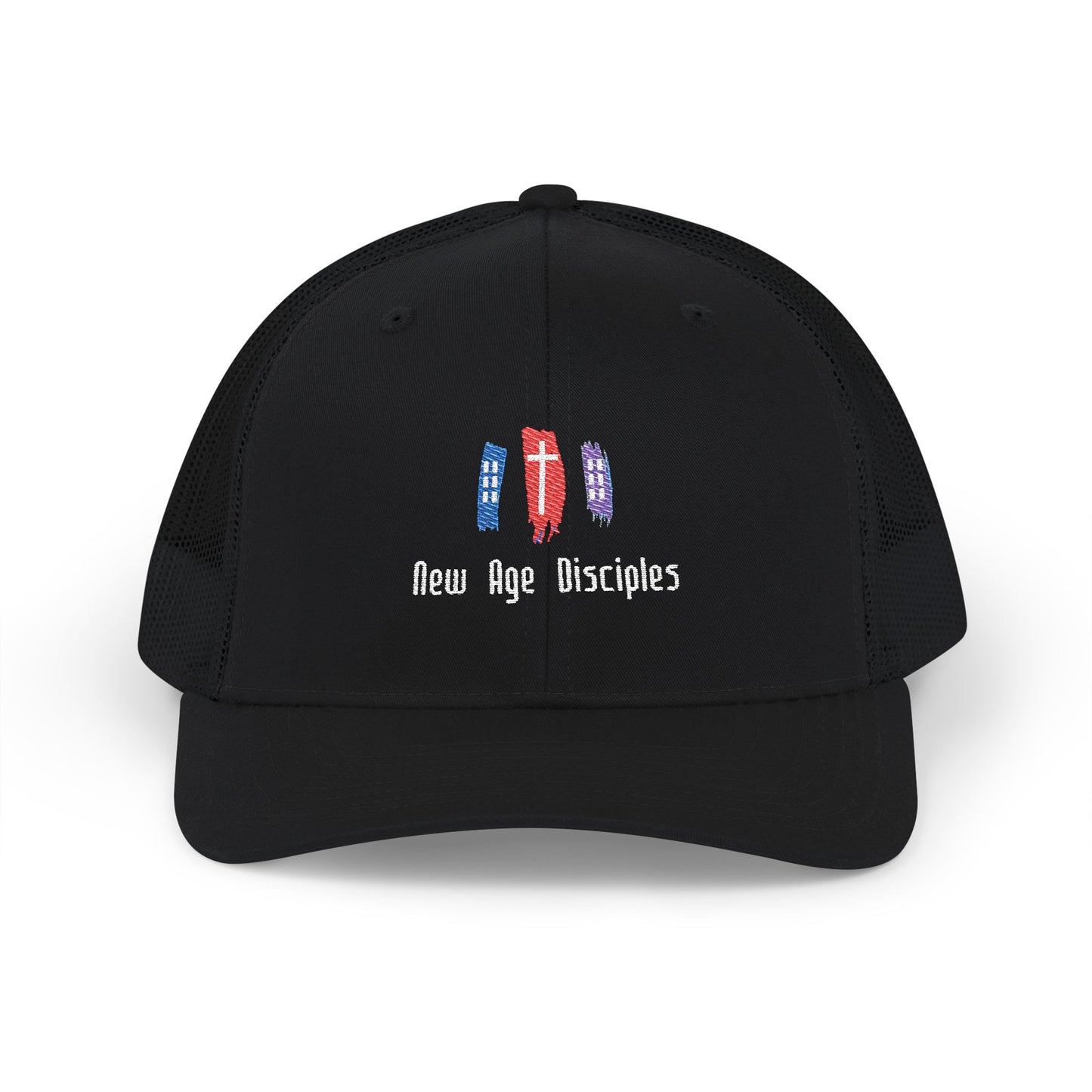 New Age Disciples Snapback Trucker Cap | Trendy Hat for Outdoor Adventures, Casual Wear, Festivals, Gifts