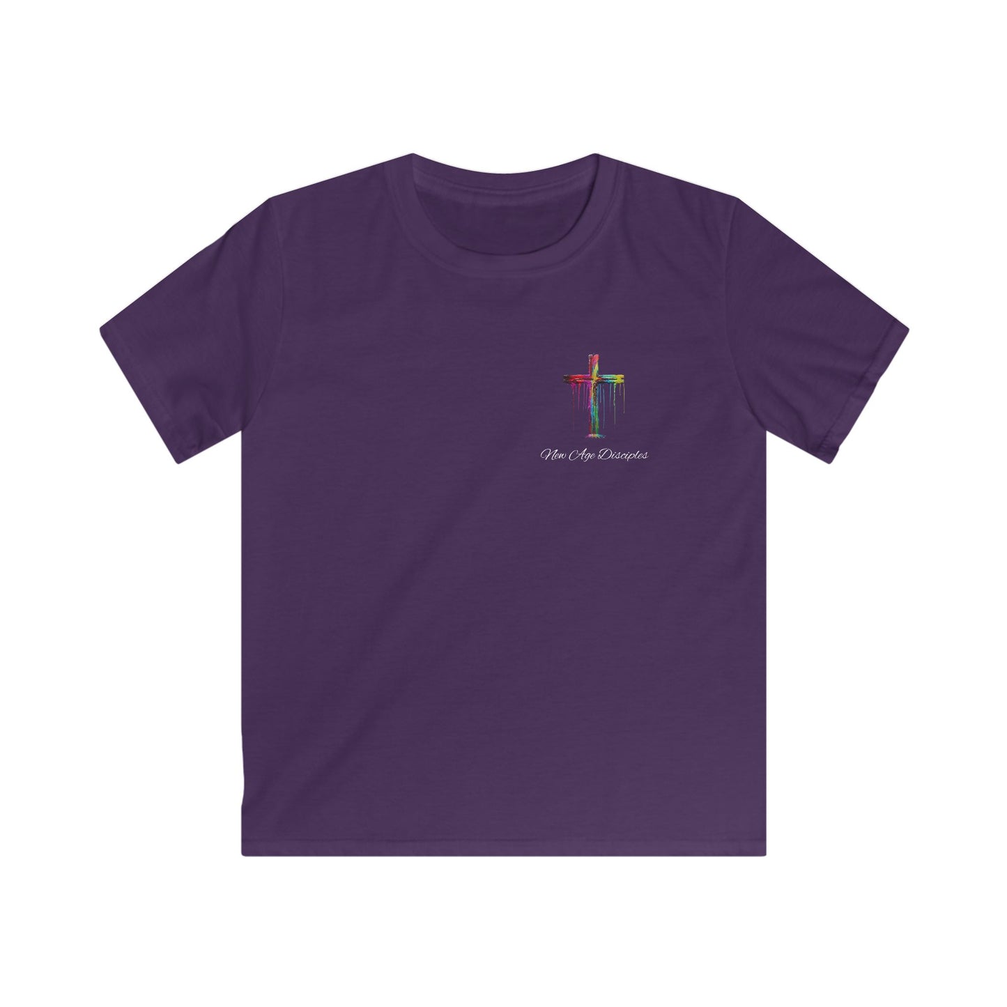 Colorful Kids Softstyle Tee - Trendy Wear for Boys & Girls, Perfect for Summer Fun, Birthday Gifts, Family Gatherings, Church Events