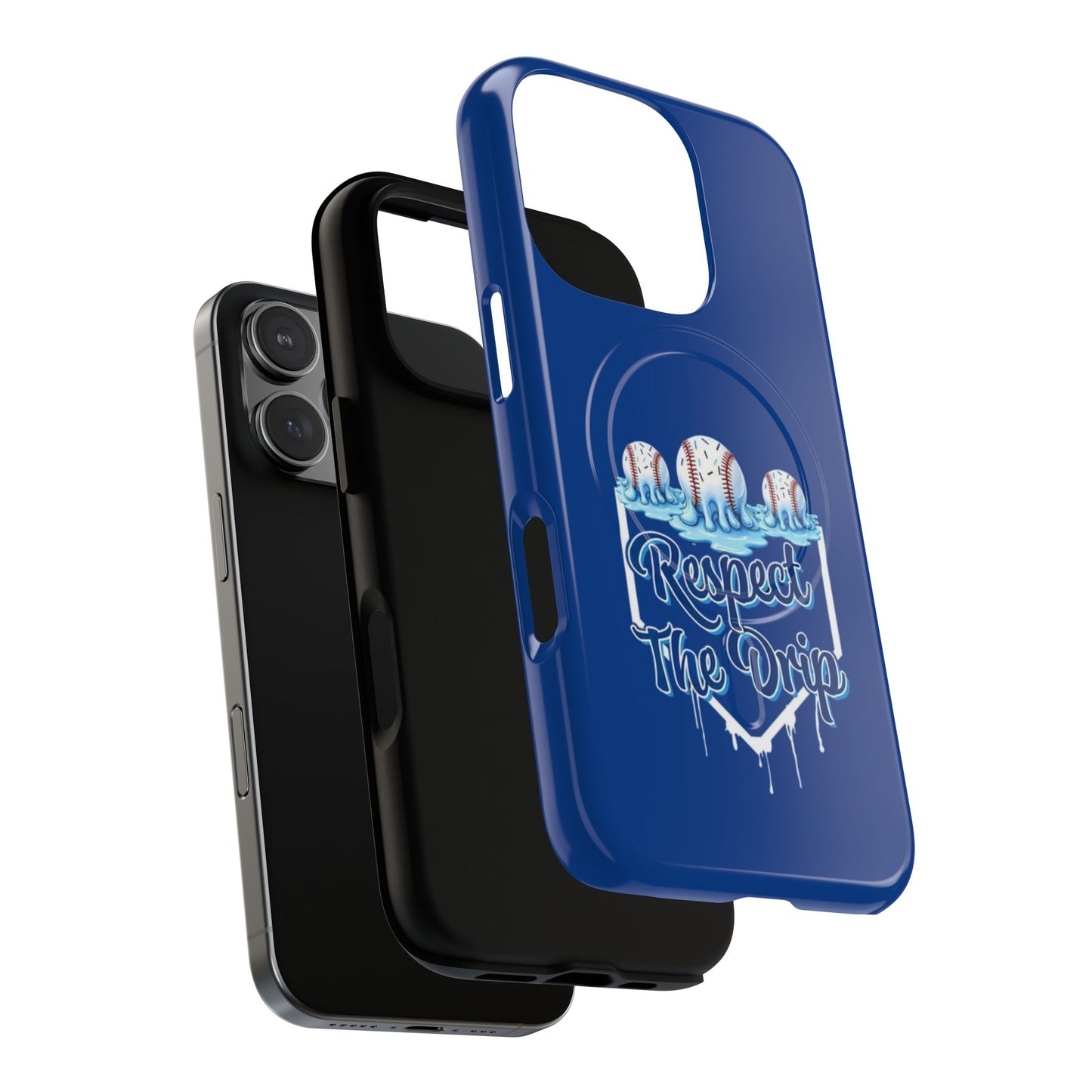 Tough Magnetic Phone Case - "Respect The Drip" Design, Stylish Protection, Gift for Phone Lovers, Cool Tech Accessory, Unique Birthday Gift