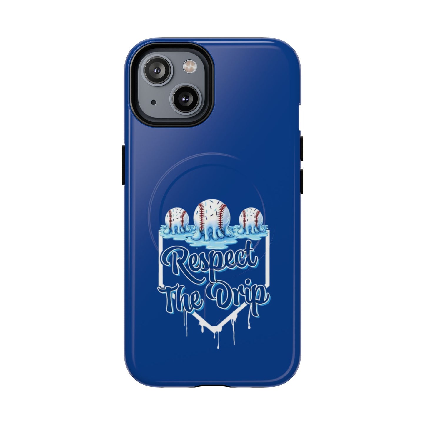 Tough Magnetic Phone Case - "Respect The Drip" Design, Stylish Protection, Gift for Phone Lovers, Cool Tech Accessory, Unique Birthday Gift