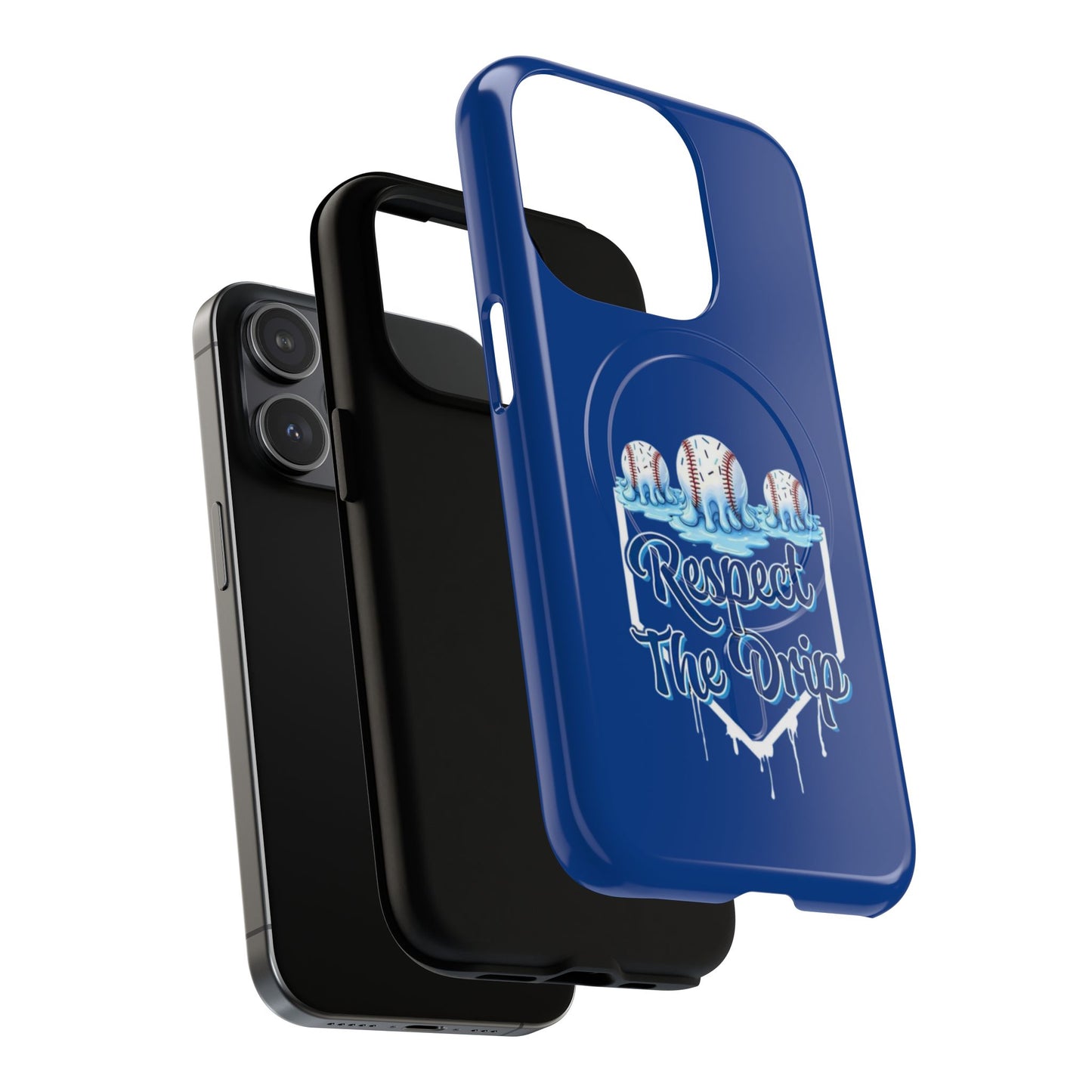 Tough Magnetic Phone Case - "Respect The Drip" Design, Stylish Protection, Gift for Phone Lovers, Cool Tech Accessory, Unique Birthday Gift