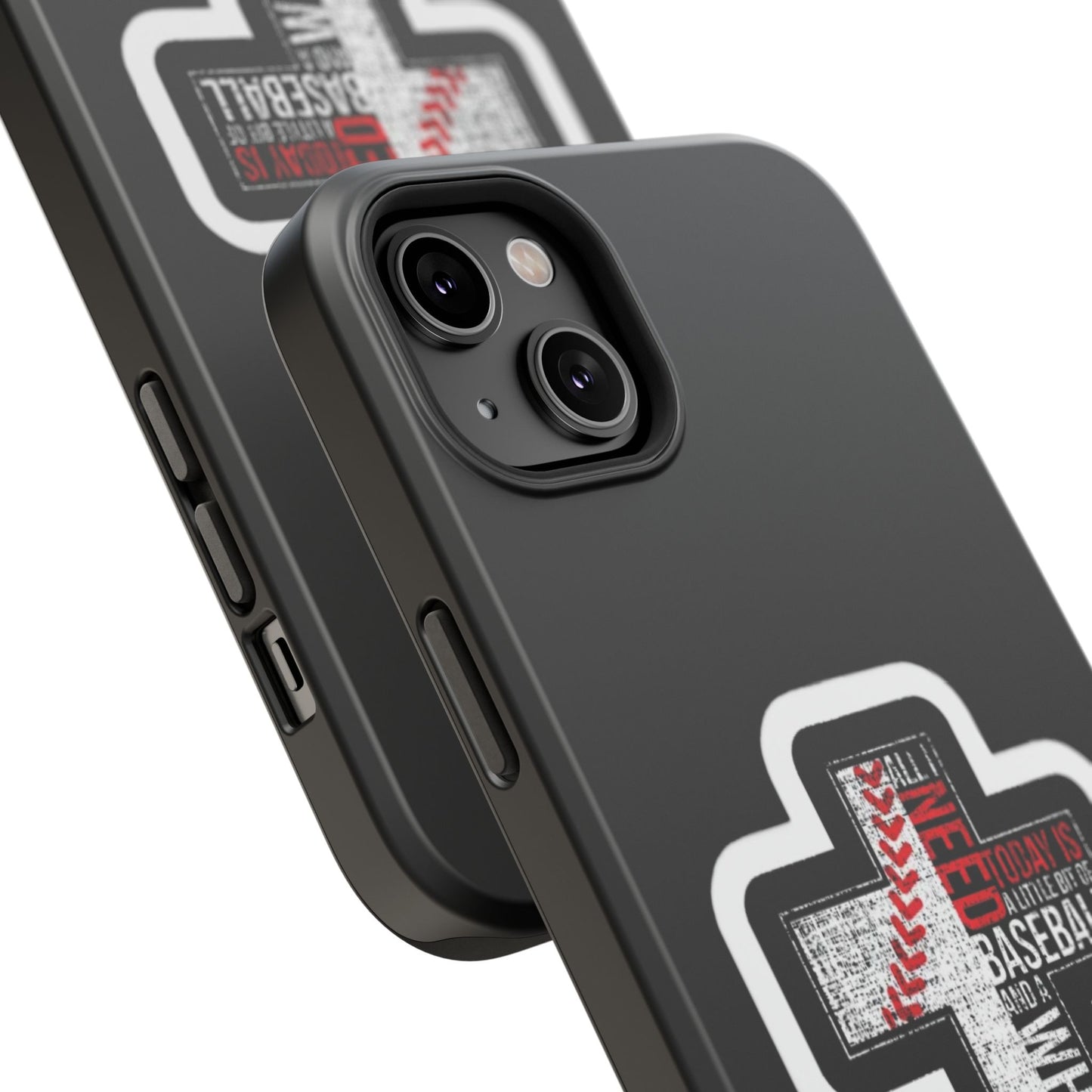 Baseball-themed Phone Case, Religious Cell Phone Cover, Impact-Resistant Case for Sports Lovers, Christian Gifts, Durable Mobile Accessory
