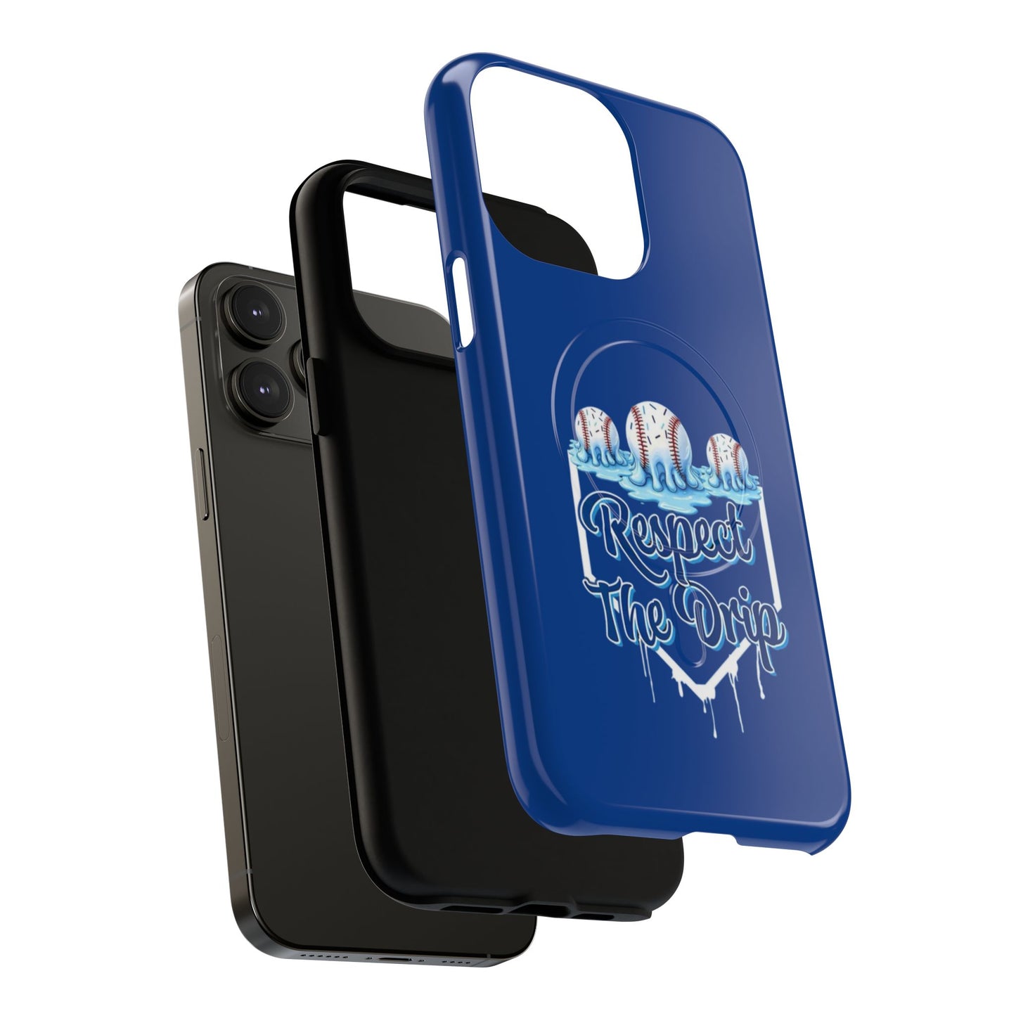 Tough Magnetic Phone Case - "Respect The Drip" Design, Stylish Protection, Gift for Phone Lovers, Cool Tech Accessory, Unique Birthday Gift