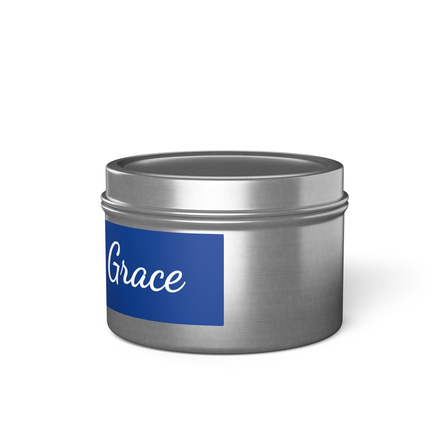 Tranquil Tin Candles – Saved By Grace, Relaxation Gifts, Home Fragrance, Self-Care Treats, Spiritual Wellness, Inspirational Decor