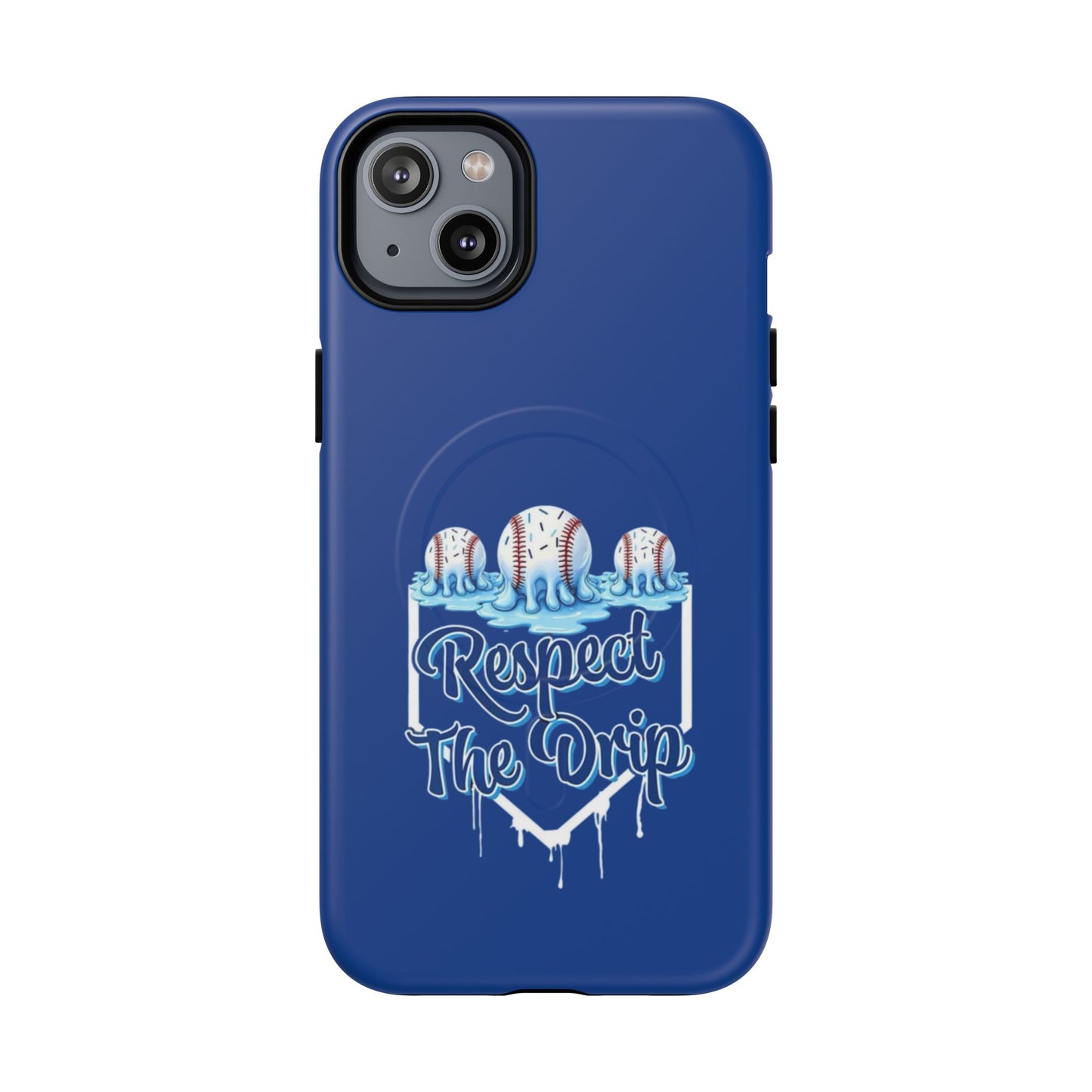 Tough Magnetic Phone Case - "Respect The Drip" Design, Stylish Protection, Gift for Phone Lovers, Cool Tech Accessory, Unique Birthday Gift