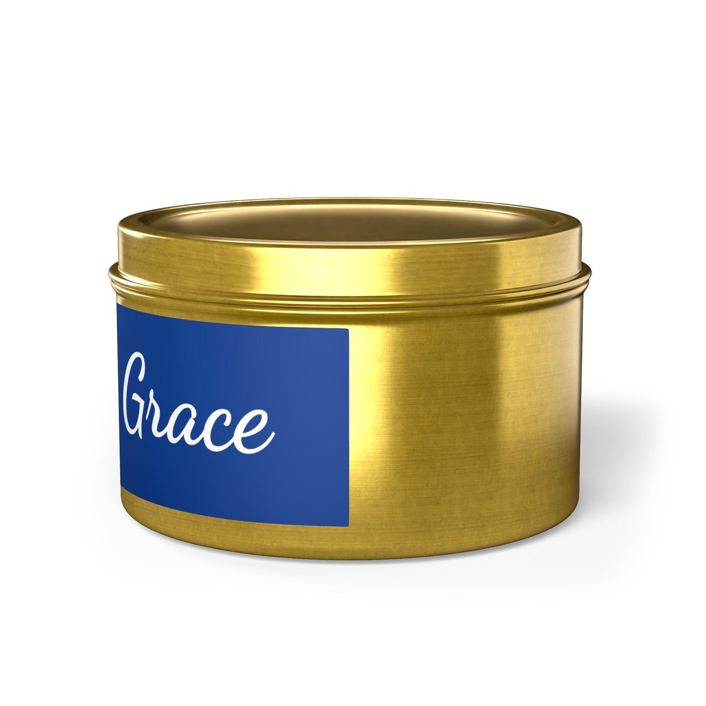 Tranquil Tin Candles – Saved By Grace, Relaxation Gifts, Home Fragrance, Self-Care Treats, Spiritual Wellness, Inspirational Decor