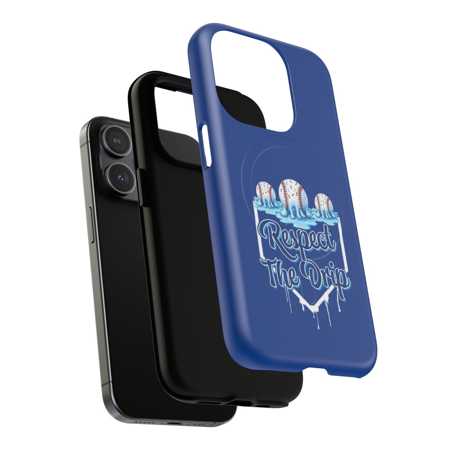 Tough Magnetic Phone Case - "Respect The Drip" Design, Stylish Protection, Gift for Phone Lovers, Cool Tech Accessory, Unique Birthday Gift