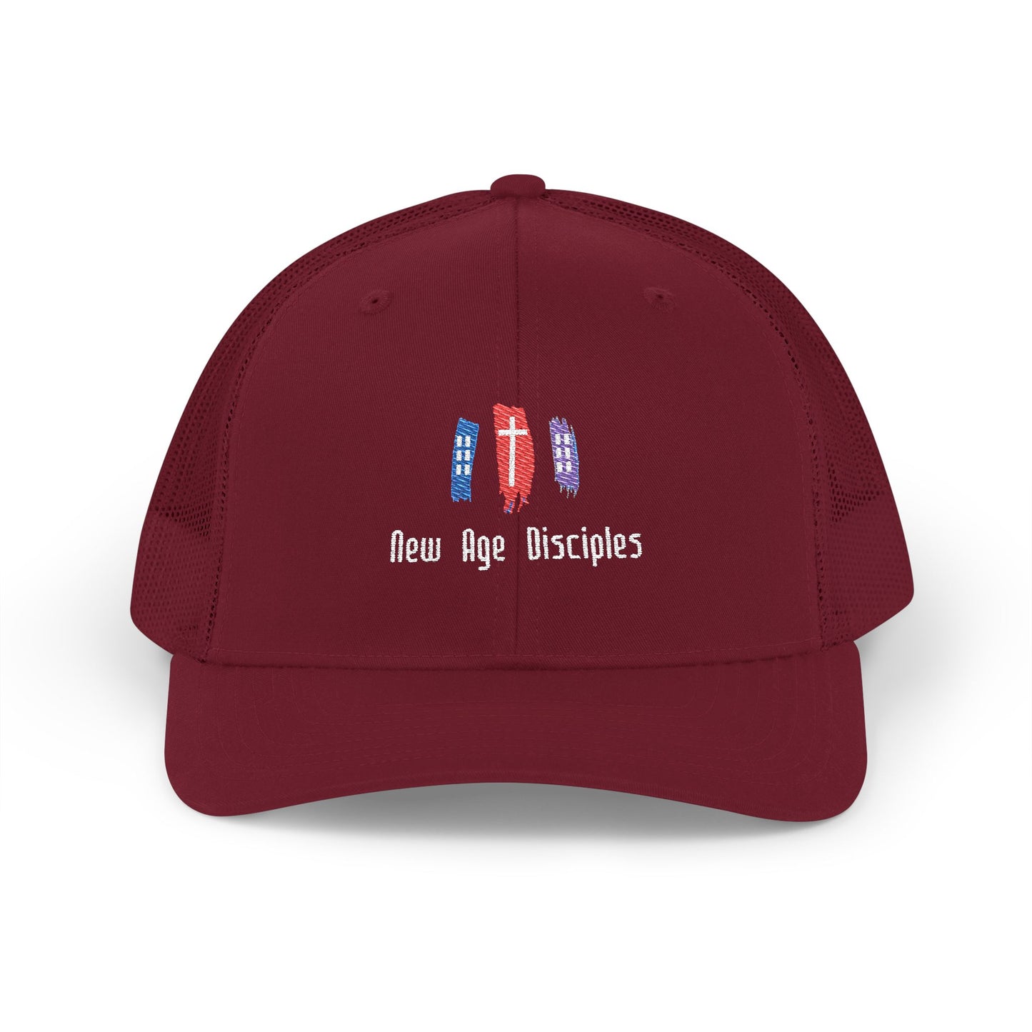 New Age Disciples Snapback Trucker Cap | Trendy Hat for Outdoor Adventures, Casual Wear, Festivals, Gifts