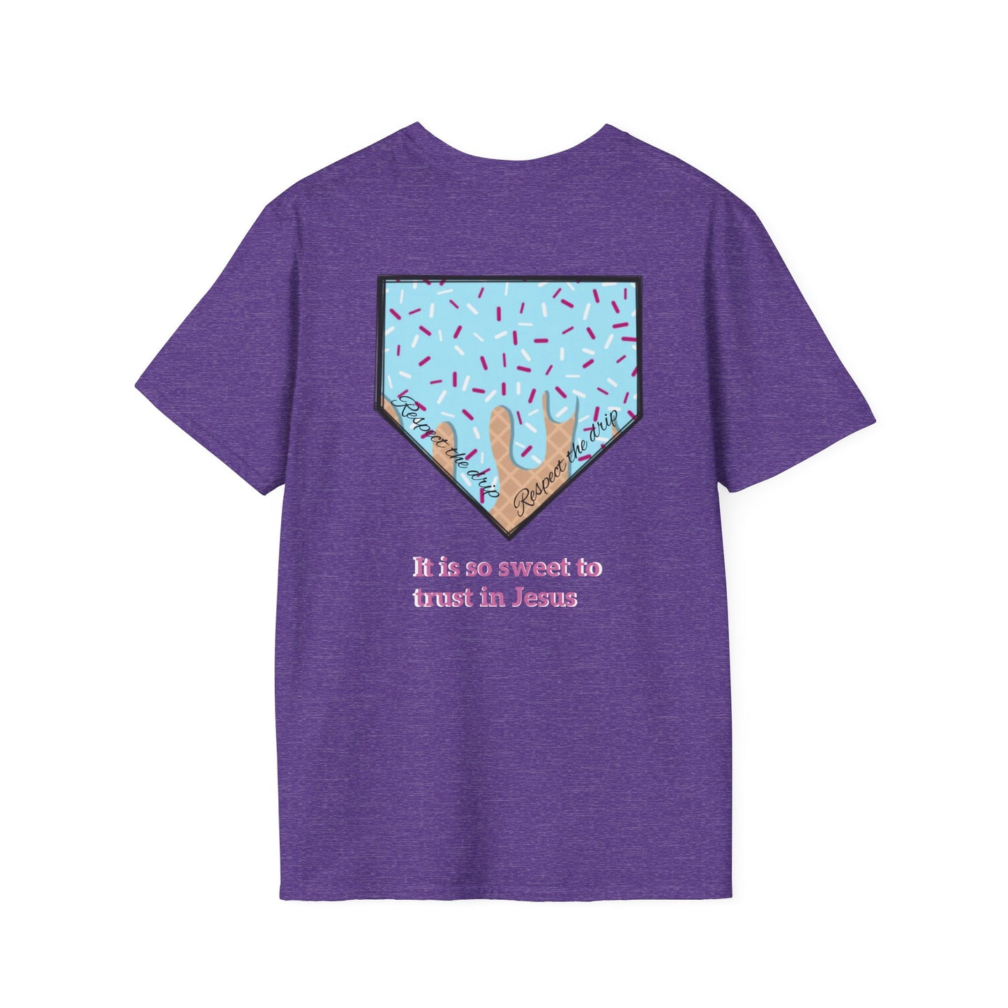 Faith-Inspired Unisex Softstyle T-Shirt - Perfect for Casual Wear, Gifts, Church, and Celebrations