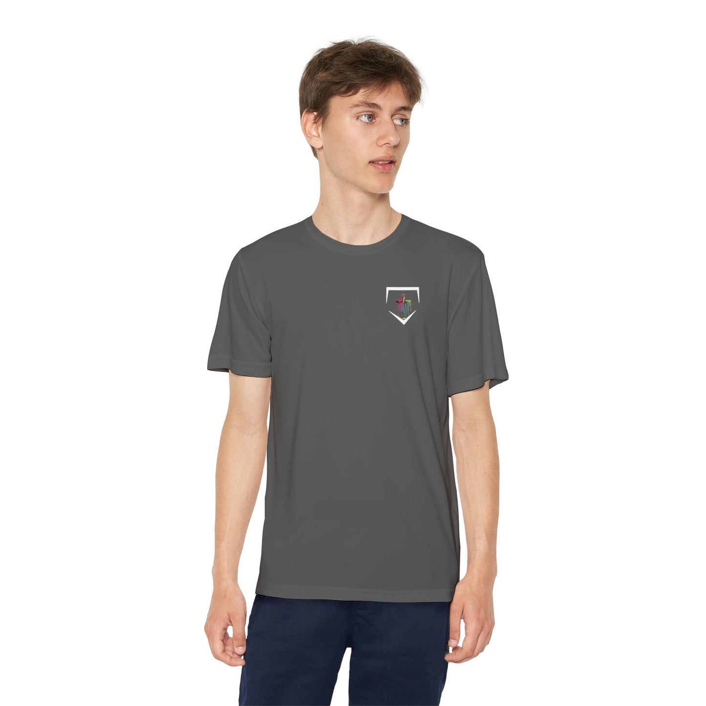 Youth Competitor Tee - Cool Graphic Sports Shirt for Active Kids, Youth Training Tee, Trendy Sportswear, Perfect for Gifts, Casual Wear