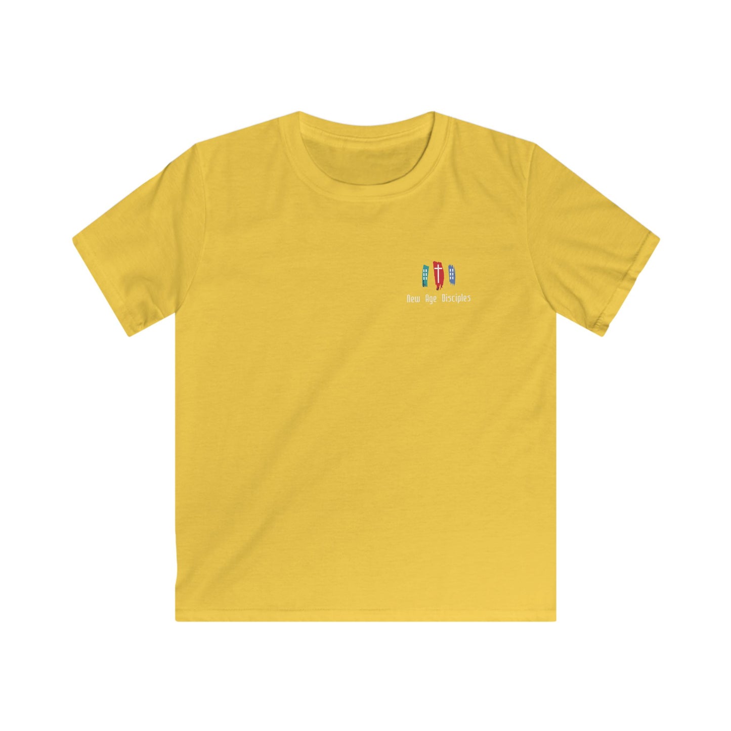 Kids Faith-Inspired Softstyle Tee, Inspirational T-Shirt for Children, Christian Apparel, Meaningful Gift for Kids, Everyday Wear