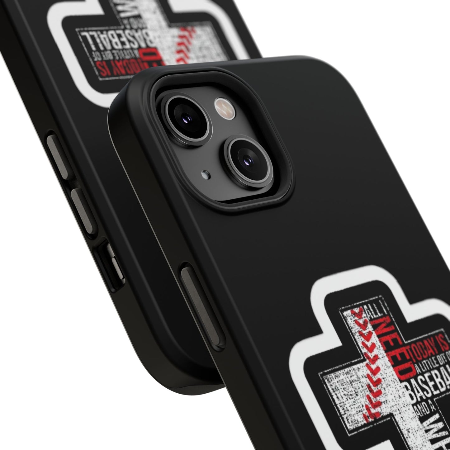 Baseball-themed Phone Case, Religious Cell Phone Cover, Impact-Resistant Case for Sports Lovers, Christian Gifts, Durable Mobile Accessory