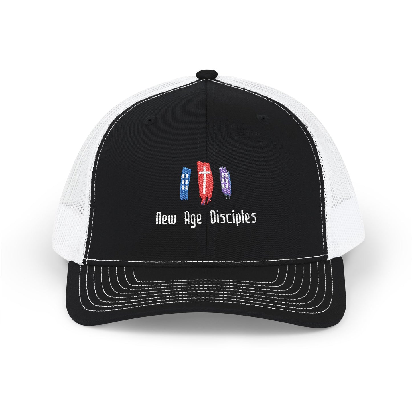New Age Disciples Snapback Trucker Cap | Trendy Hat for Outdoor Adventures, Casual Wear, Festivals, Gifts