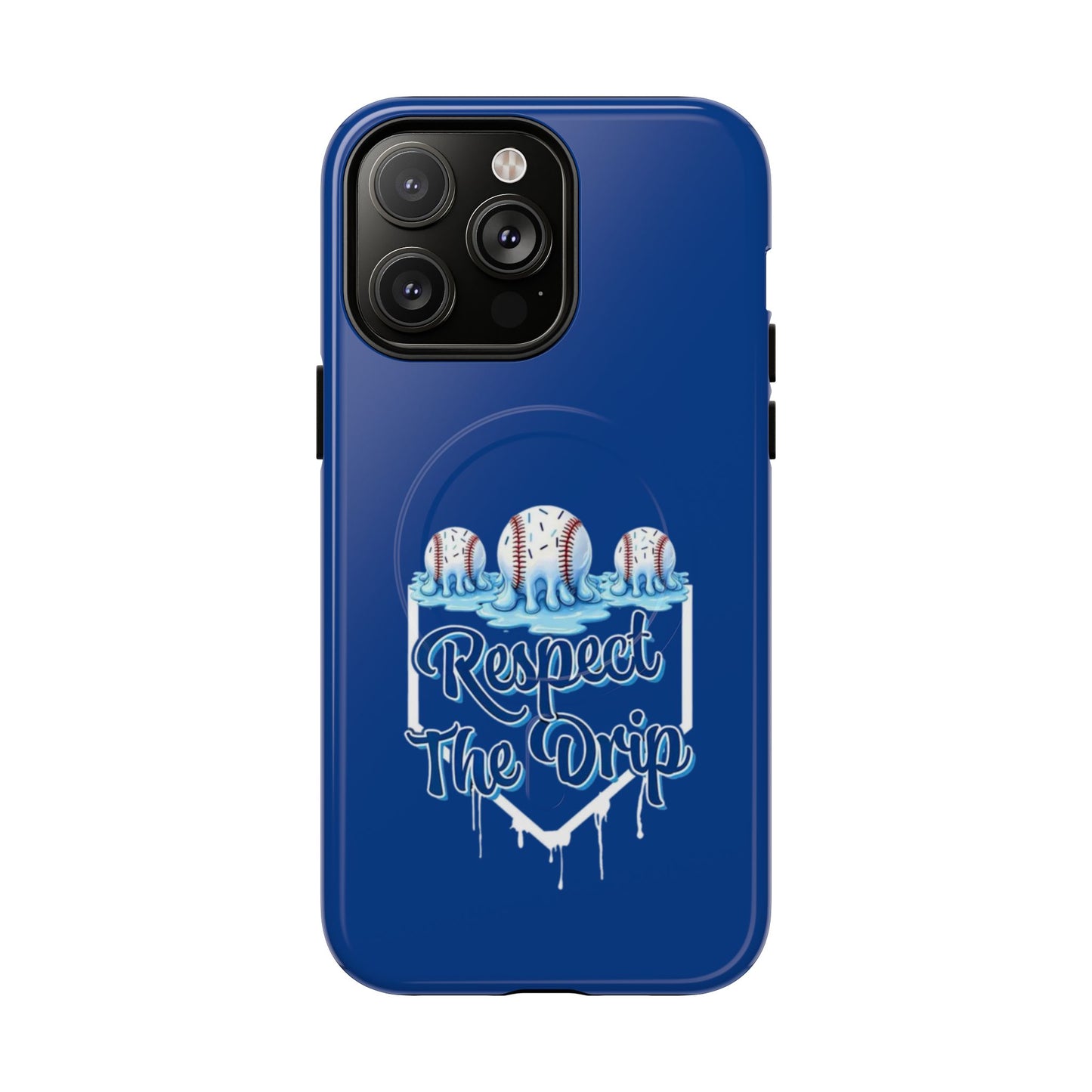 Tough Magnetic Phone Case - "Respect The Drip" Design, Stylish Protection, Gift for Phone Lovers, Cool Tech Accessory, Unique Birthday Gift