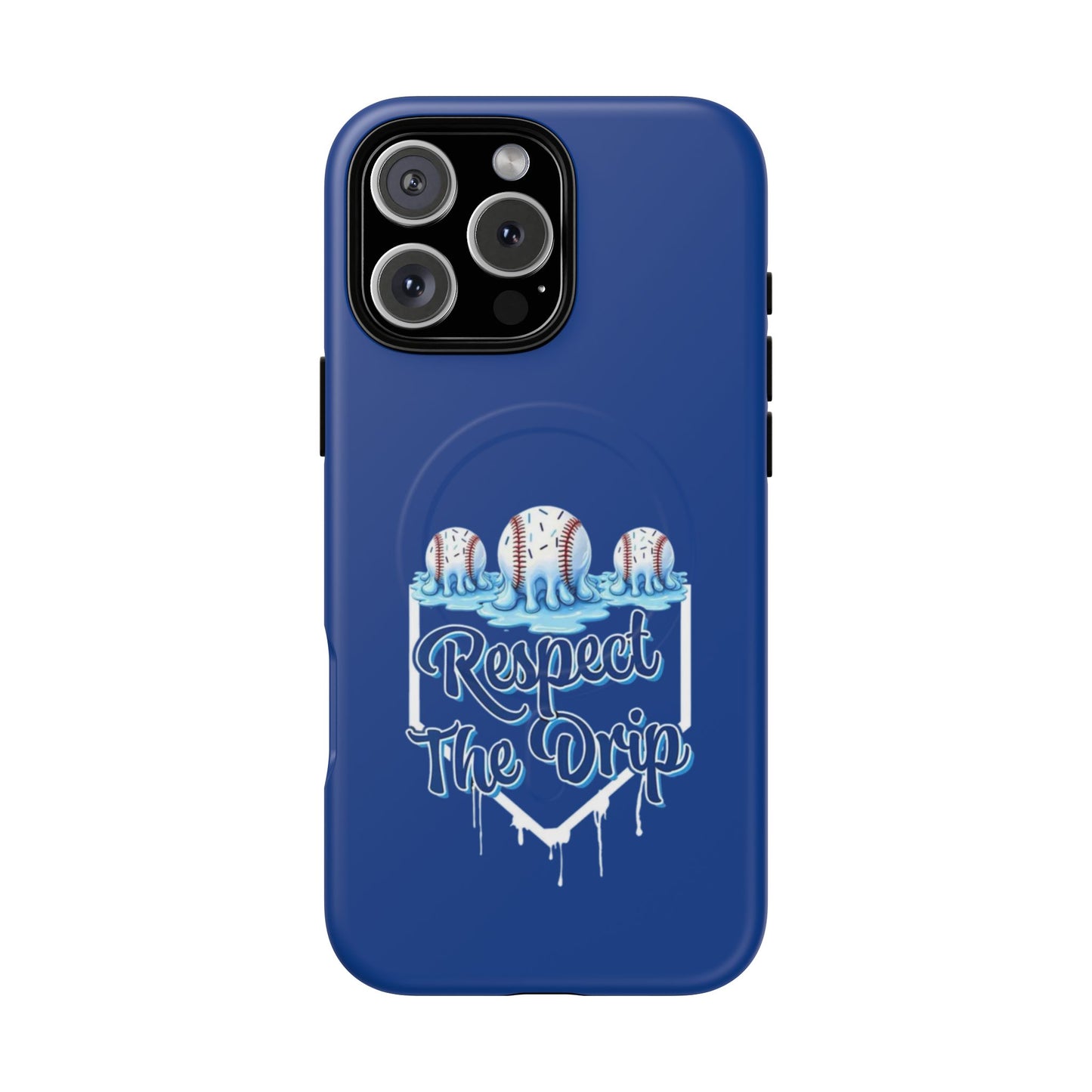 Tough Magnetic Phone Case - "Respect The Drip" Design, Stylish Protection, Gift for Phone Lovers, Cool Tech Accessory, Unique Birthday Gift